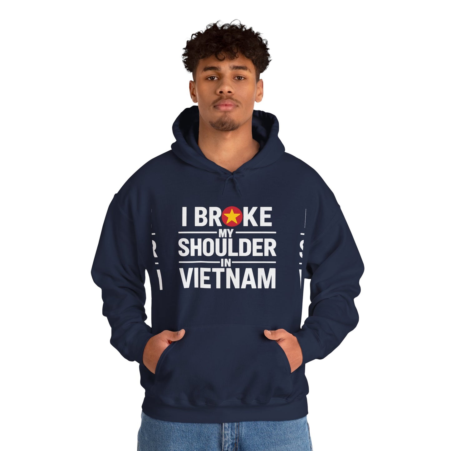 Broke My Shoulder - Unisex Hoodie - Available in All Sizes and Colors