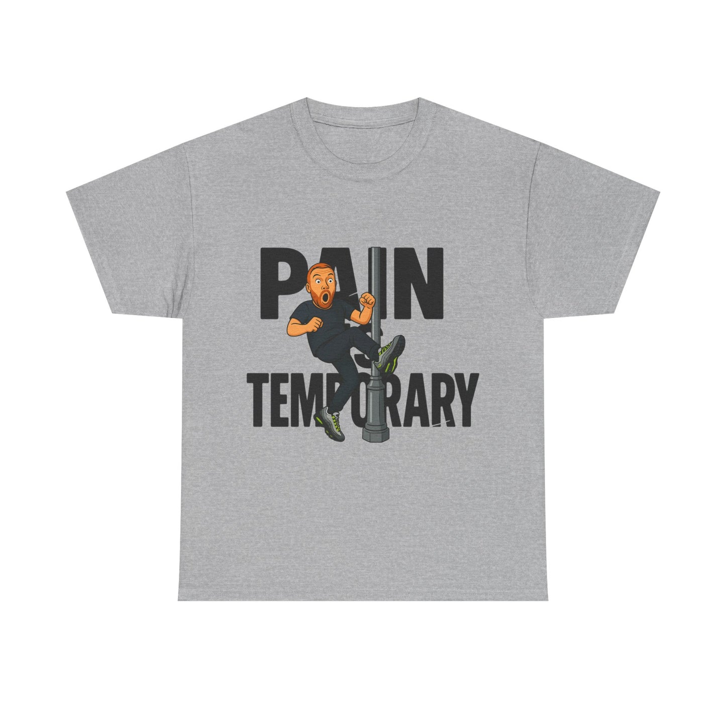 Pain is Temporary - Unisex Heavy Cotton Tee - Available in All Sizes and Colors