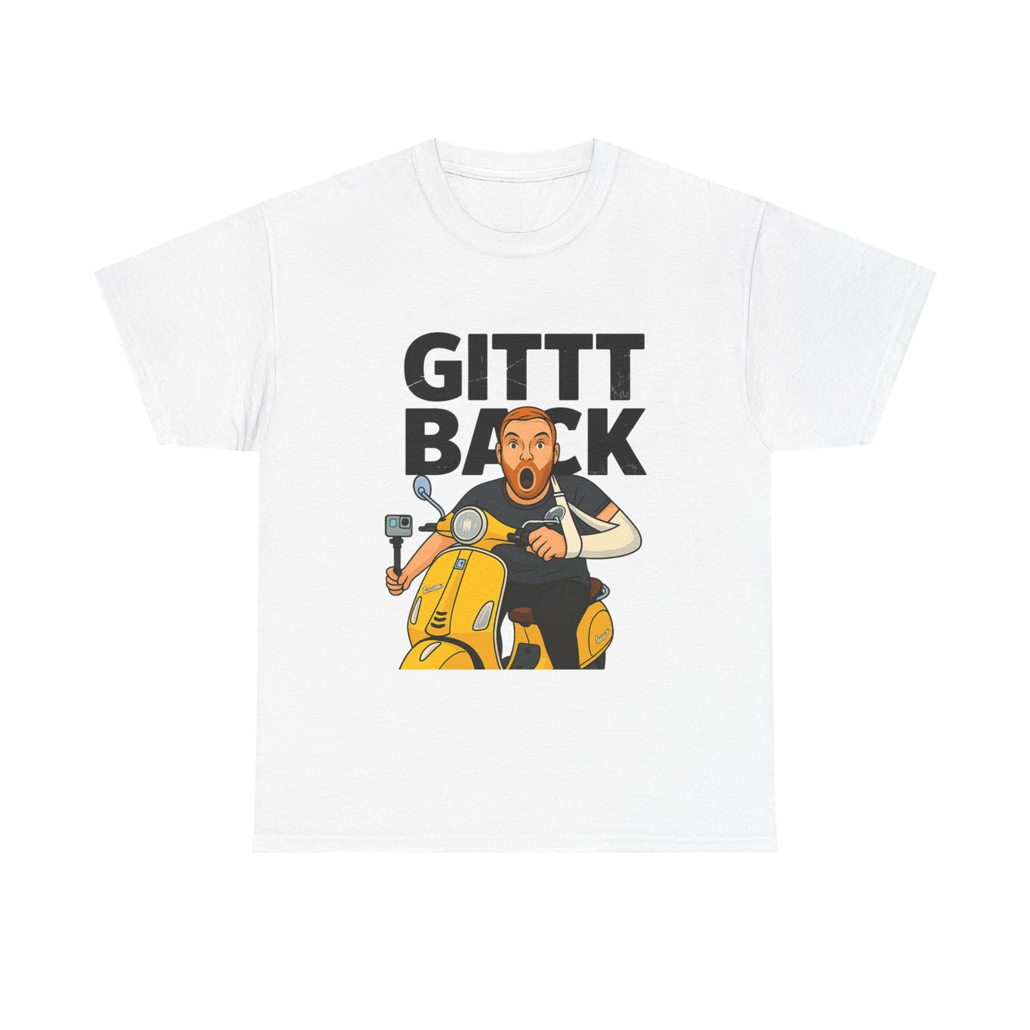 GITT BACK - Unisex Heavy Cotton Tee - Available in All Sizes and Colors