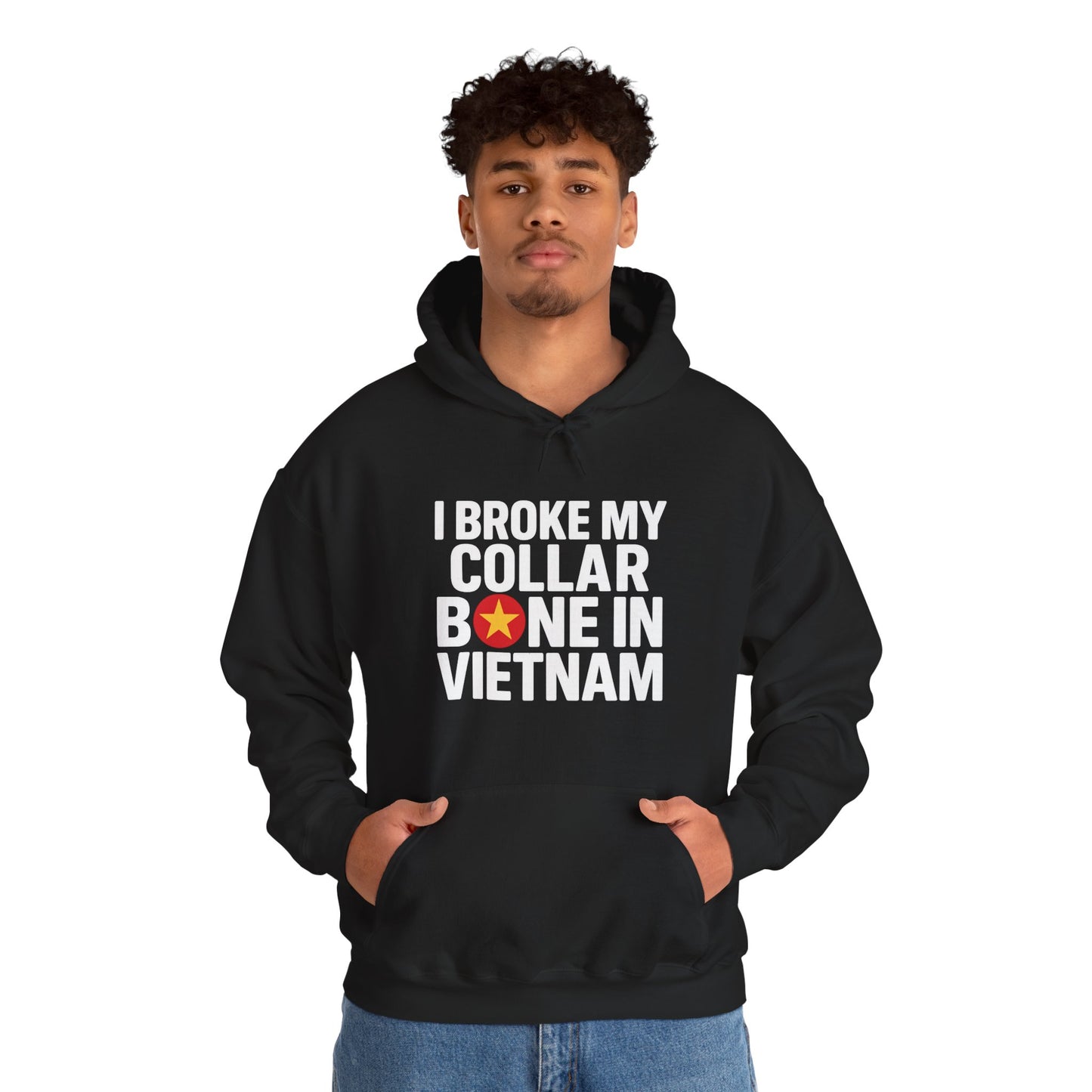 Broke My Collar Bone - Unisex Hoodie - Available in All Sizes and Colors