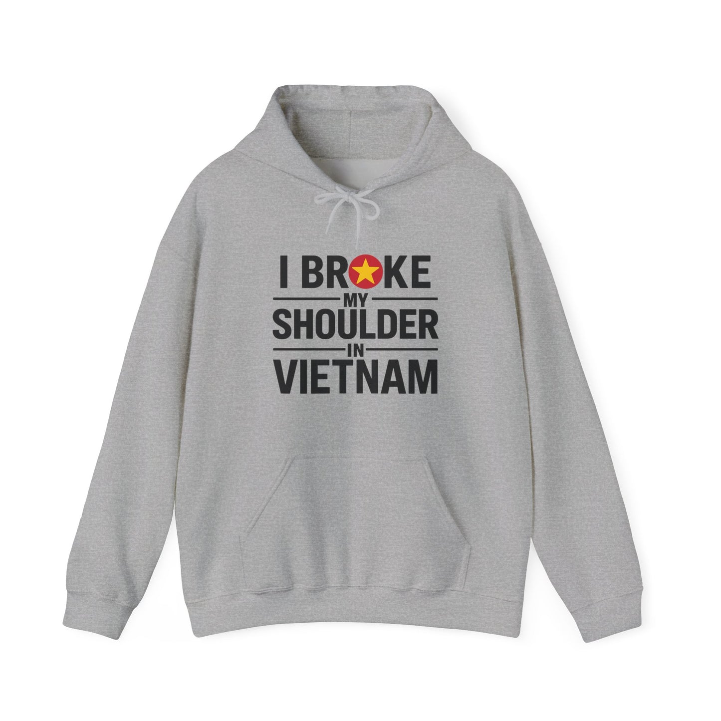 Broke My Shoulder - Unisex Hoodie - Available in All Sizes and Colors