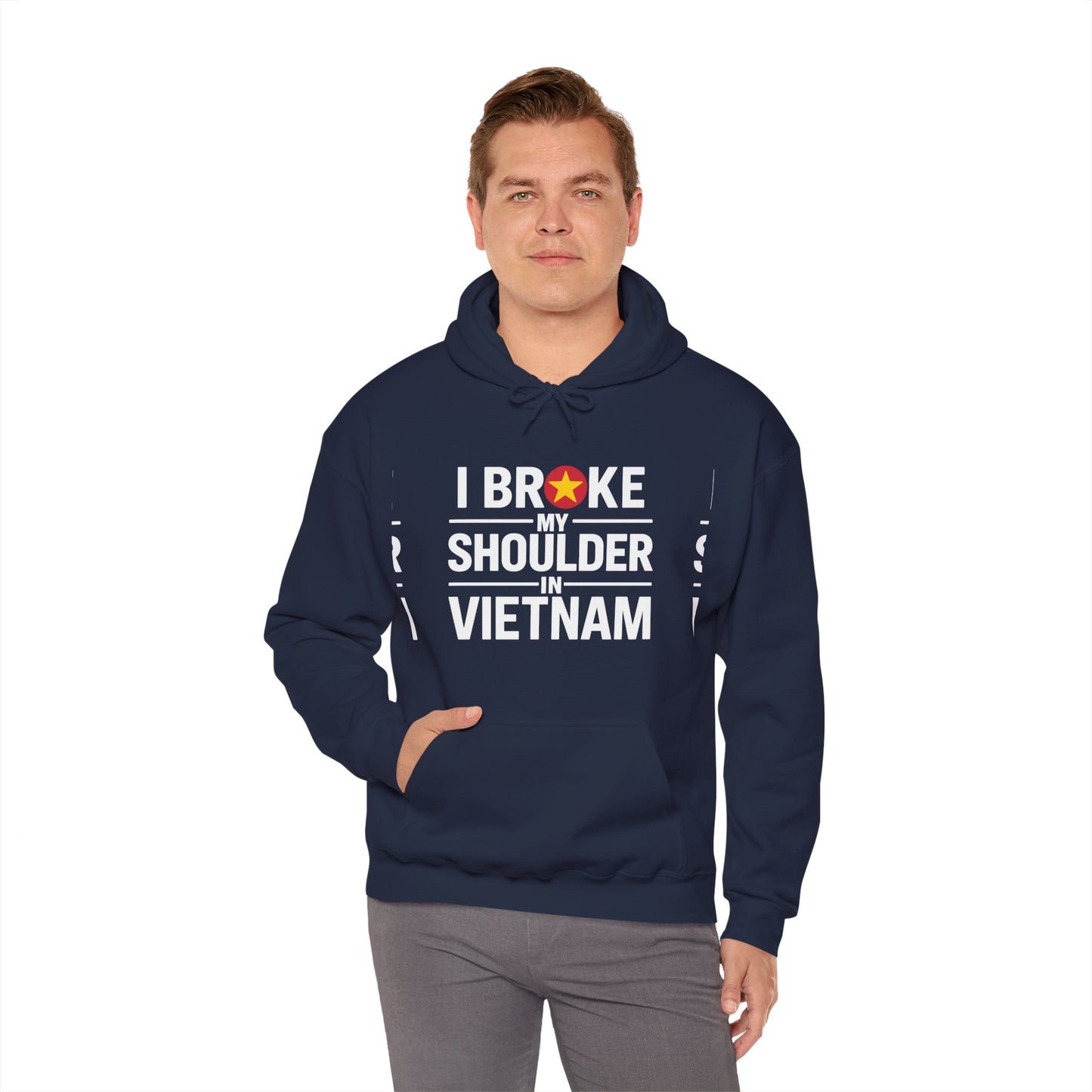 Broke My Shoulder - Unisex Hoodie - Available in All Sizes and Colors