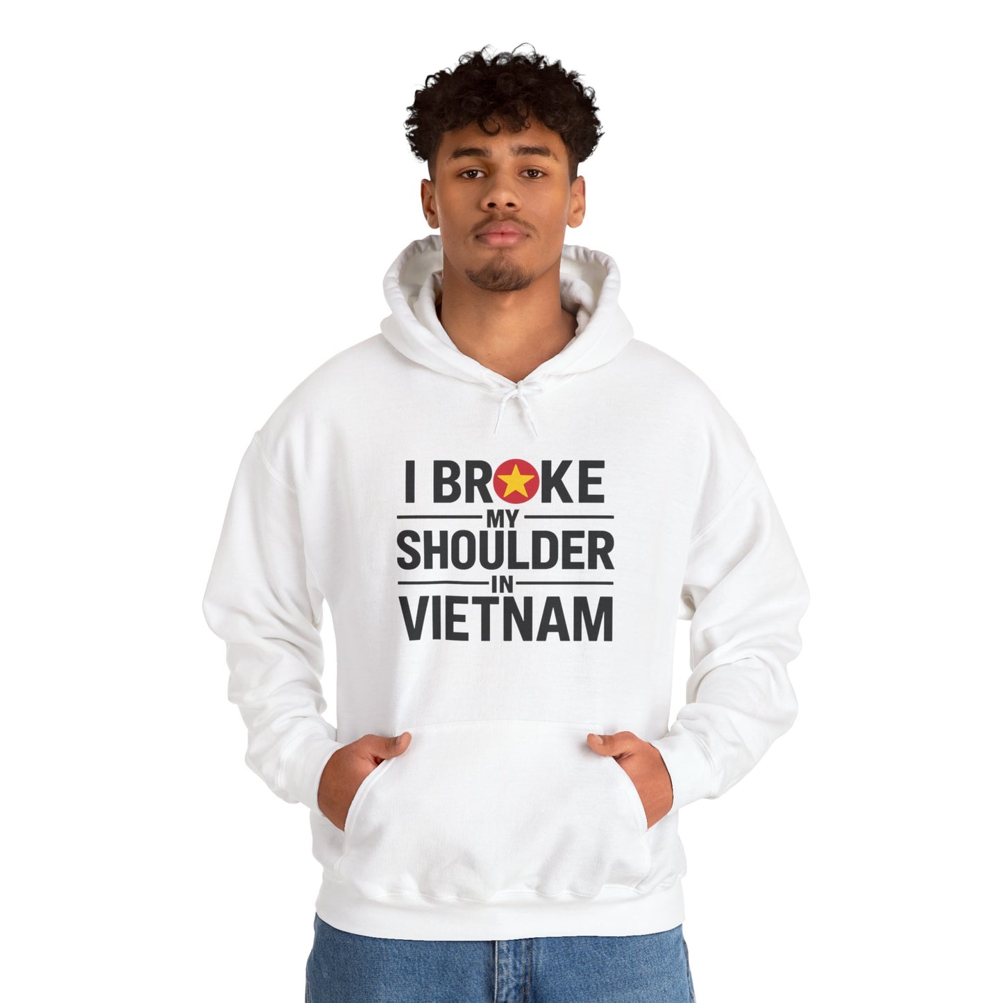 Broke My Shoulder - Unisex Hoodie - Available in All Sizes and Colors