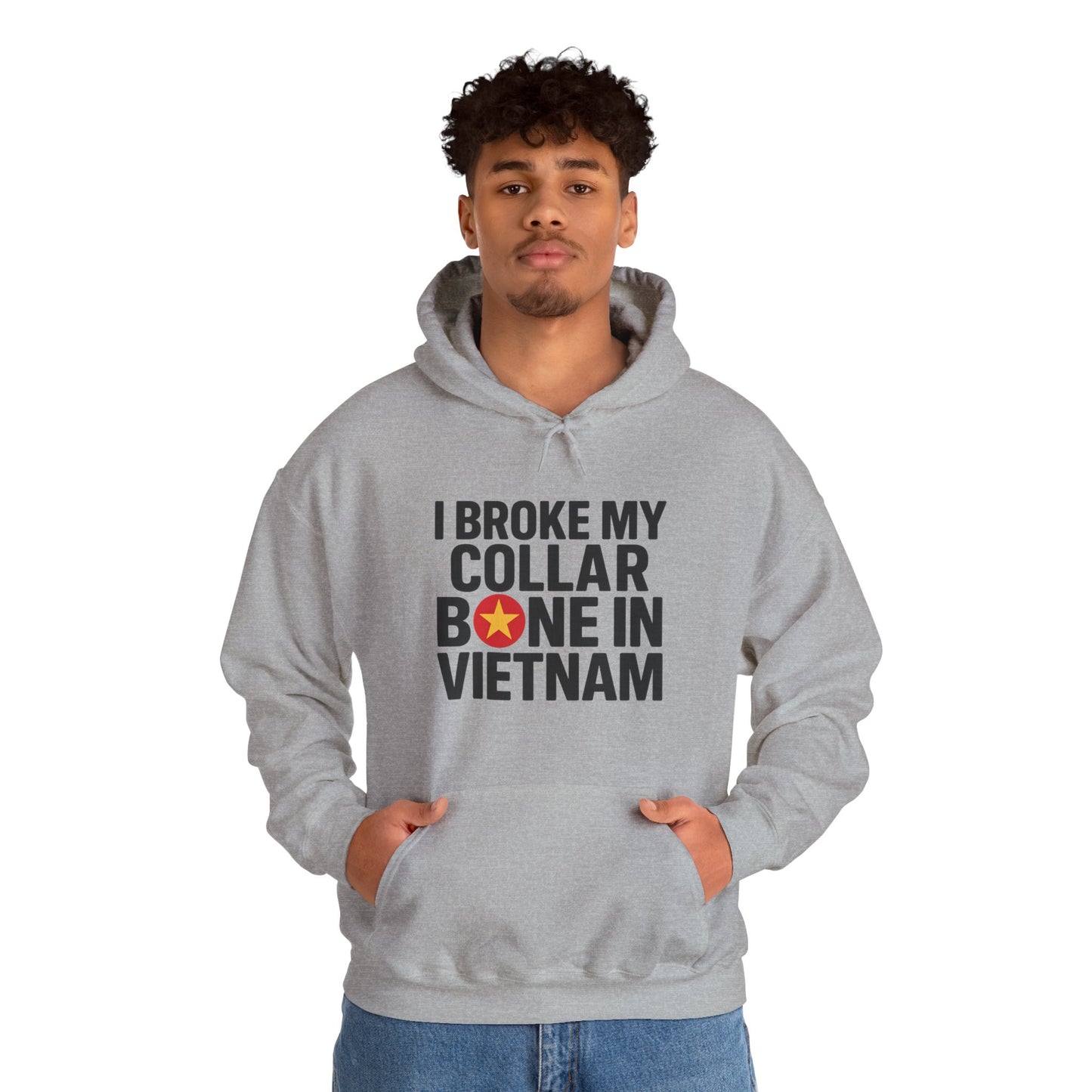 Broke My Collar Bone - Unisex Hoodie - Available in All Sizes and Colors