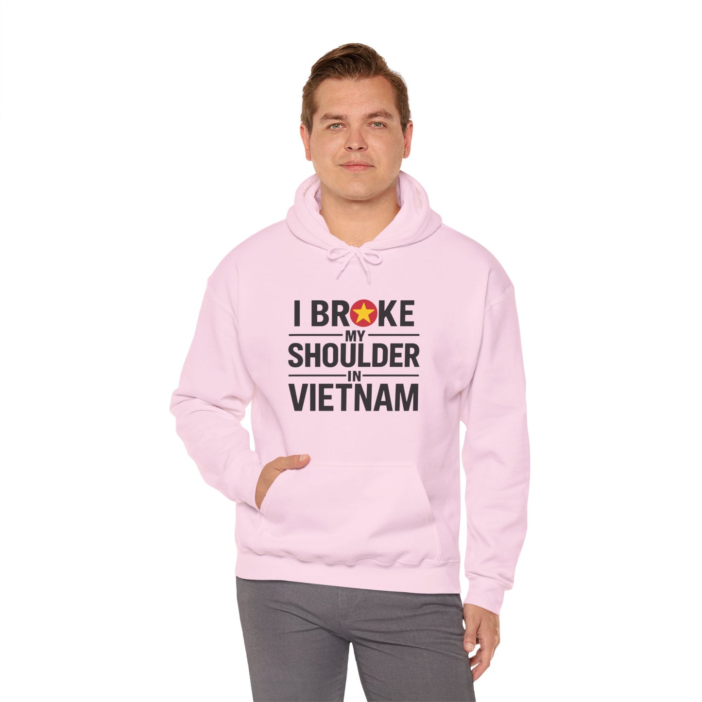 Broke My Shoulder - Unisex Hoodie - Available in All Sizes and Colors