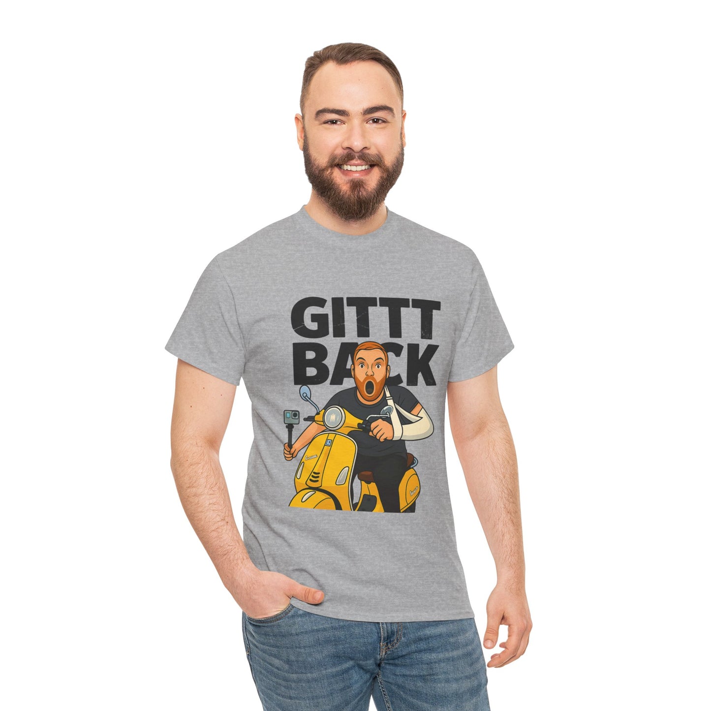 GITT BACK - Unisex Heavy Cotton Tee - Available in All Sizes and Colors