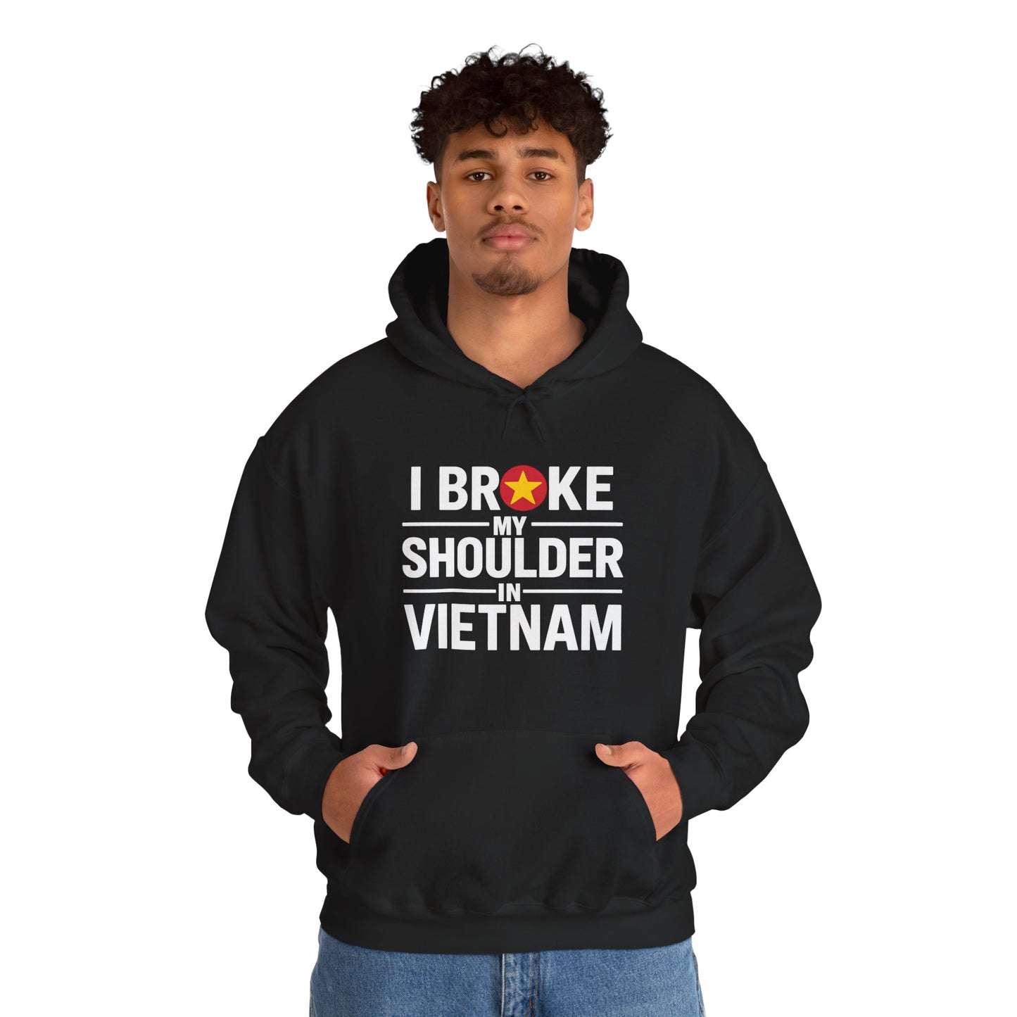 Broke My Shoulder - Unisex Hoodie - Available in All Sizes and Colors