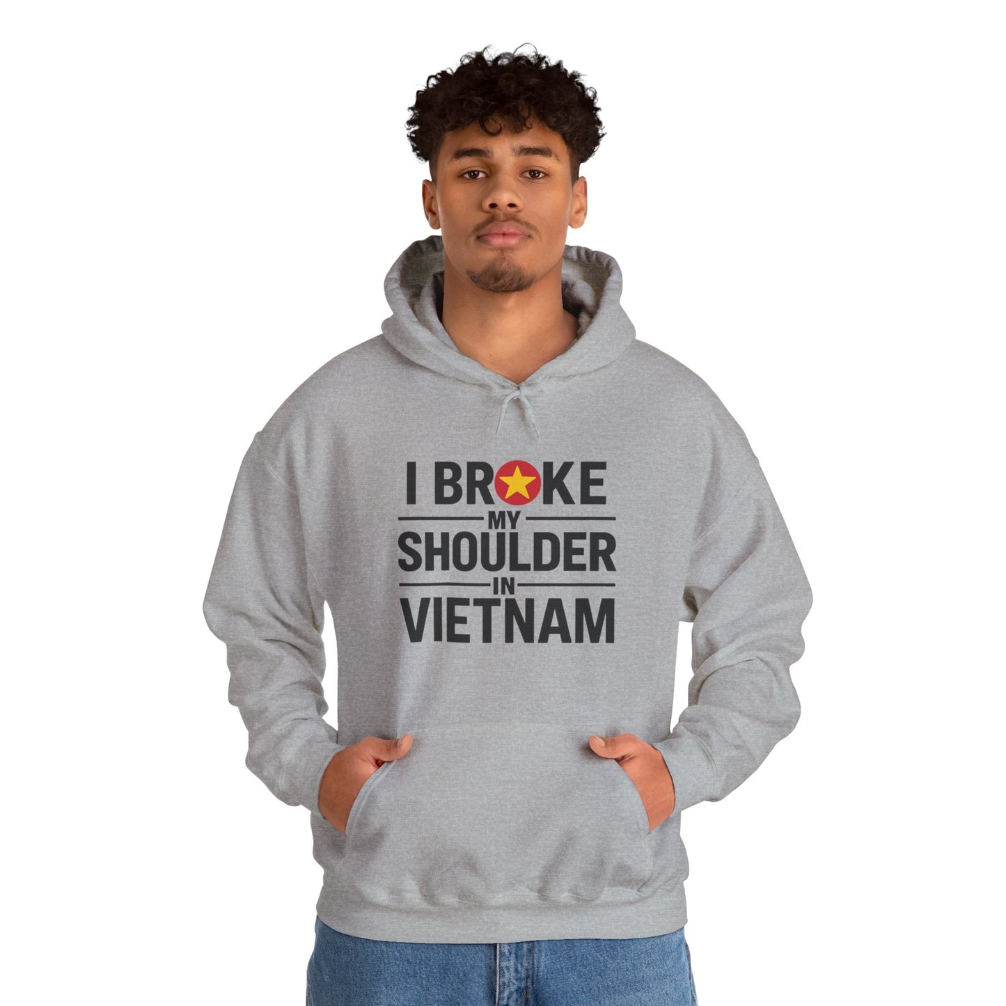 Broke My Shoulder - Unisex Hoodie - Available in All Sizes and Colors