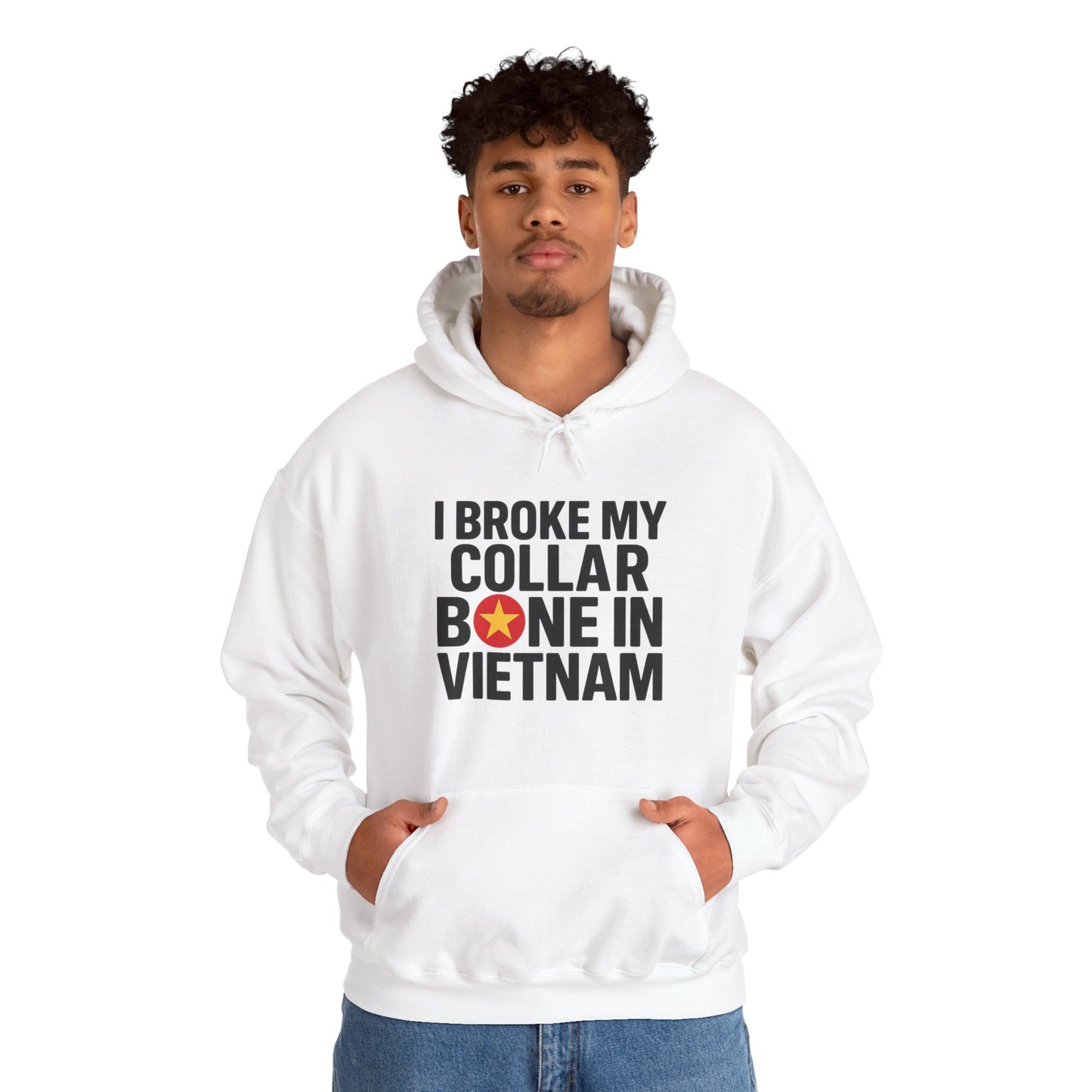 Broke My Collar Bone - Unisex Hoodie - Available in All Sizes and Colors