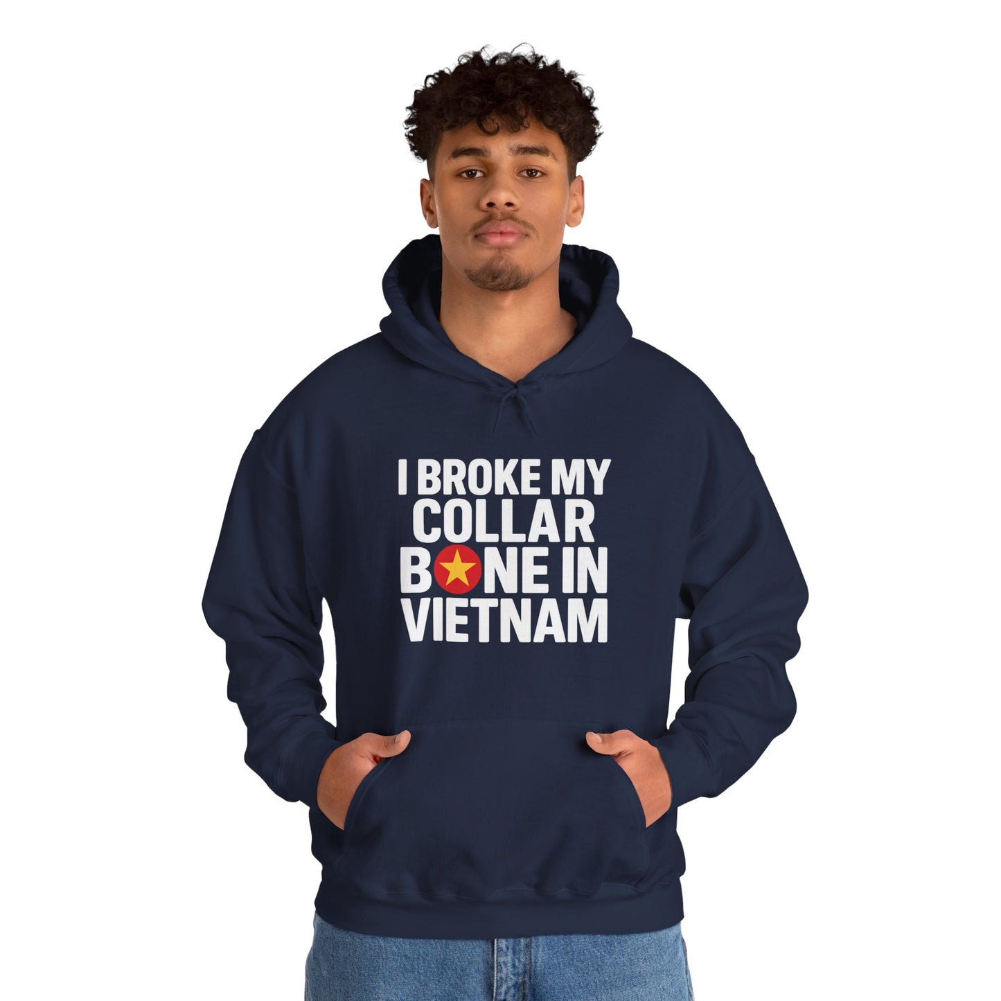 Broke My Collar Bone - Unisex Hoodie - Available in All Sizes and Colors