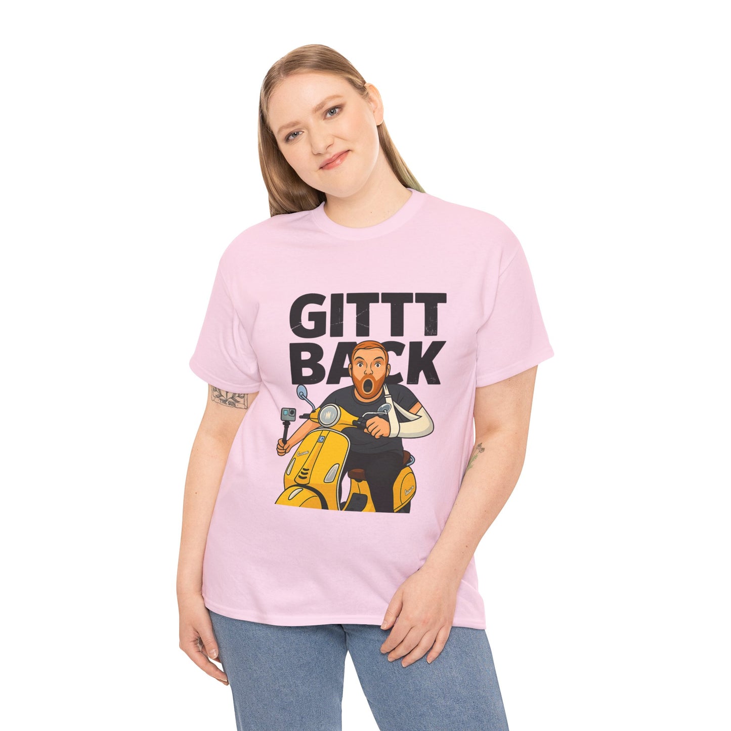 GITT BACK - Unisex Heavy Cotton Tee - Available in All Sizes and Colors
