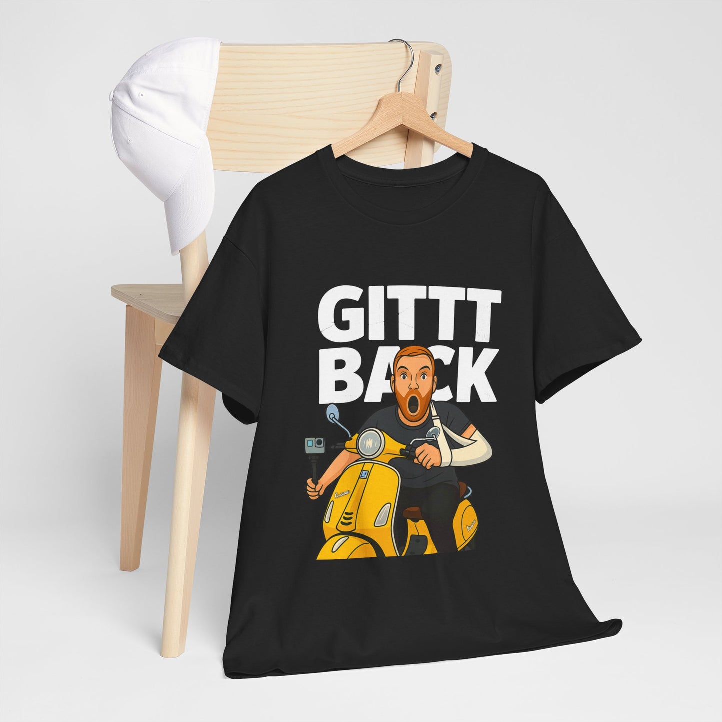 GITT BACK - Unisex Heavy Cotton Tee - Available in All Sizes and Colors