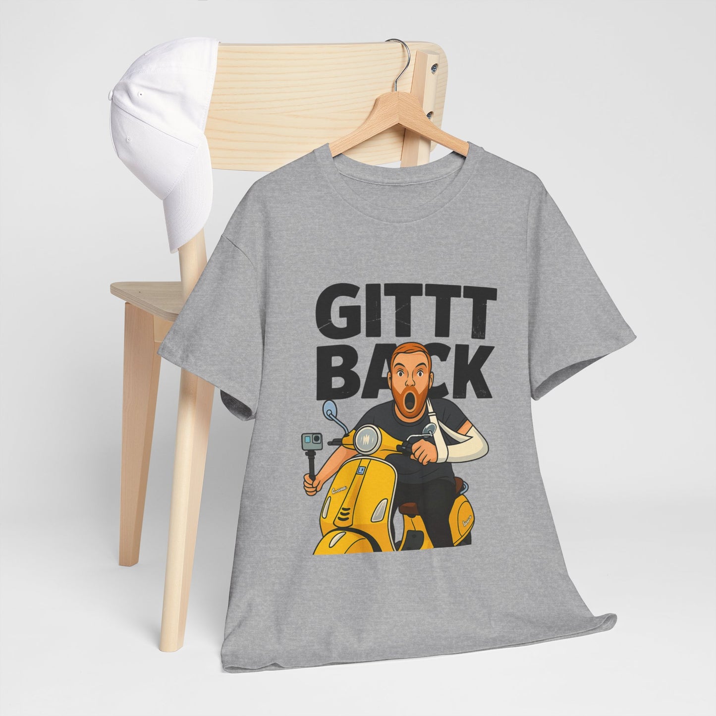 GITT BACK - Unisex Heavy Cotton Tee - Available in All Sizes and Colors