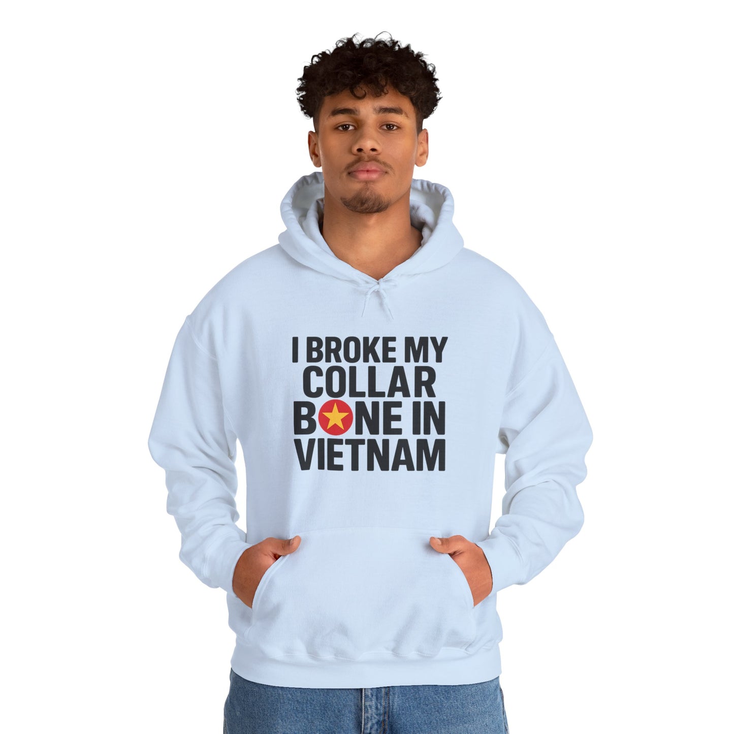 Broke My Collar Bone - Unisex Hoodie - Available in All Sizes and Colors