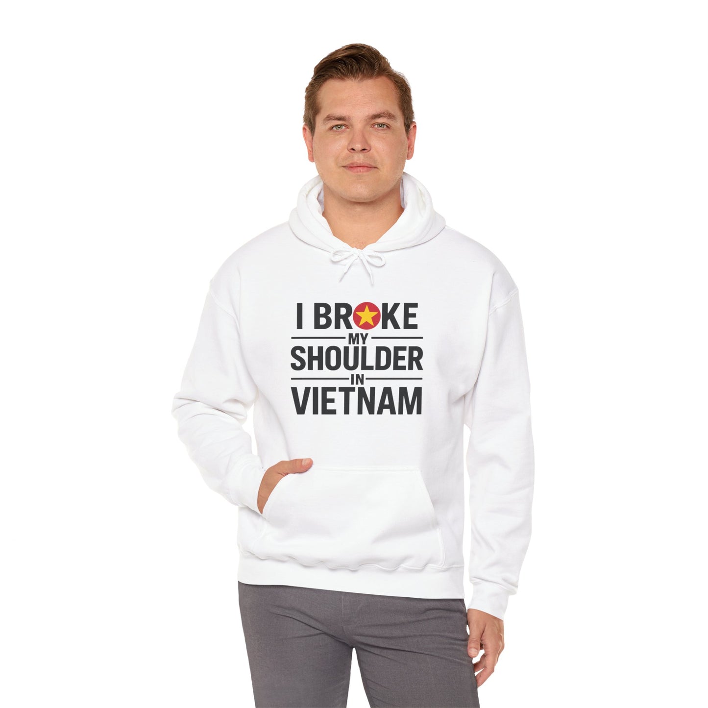 Broke My Shoulder - Unisex Hoodie - Available in All Sizes and Colors
