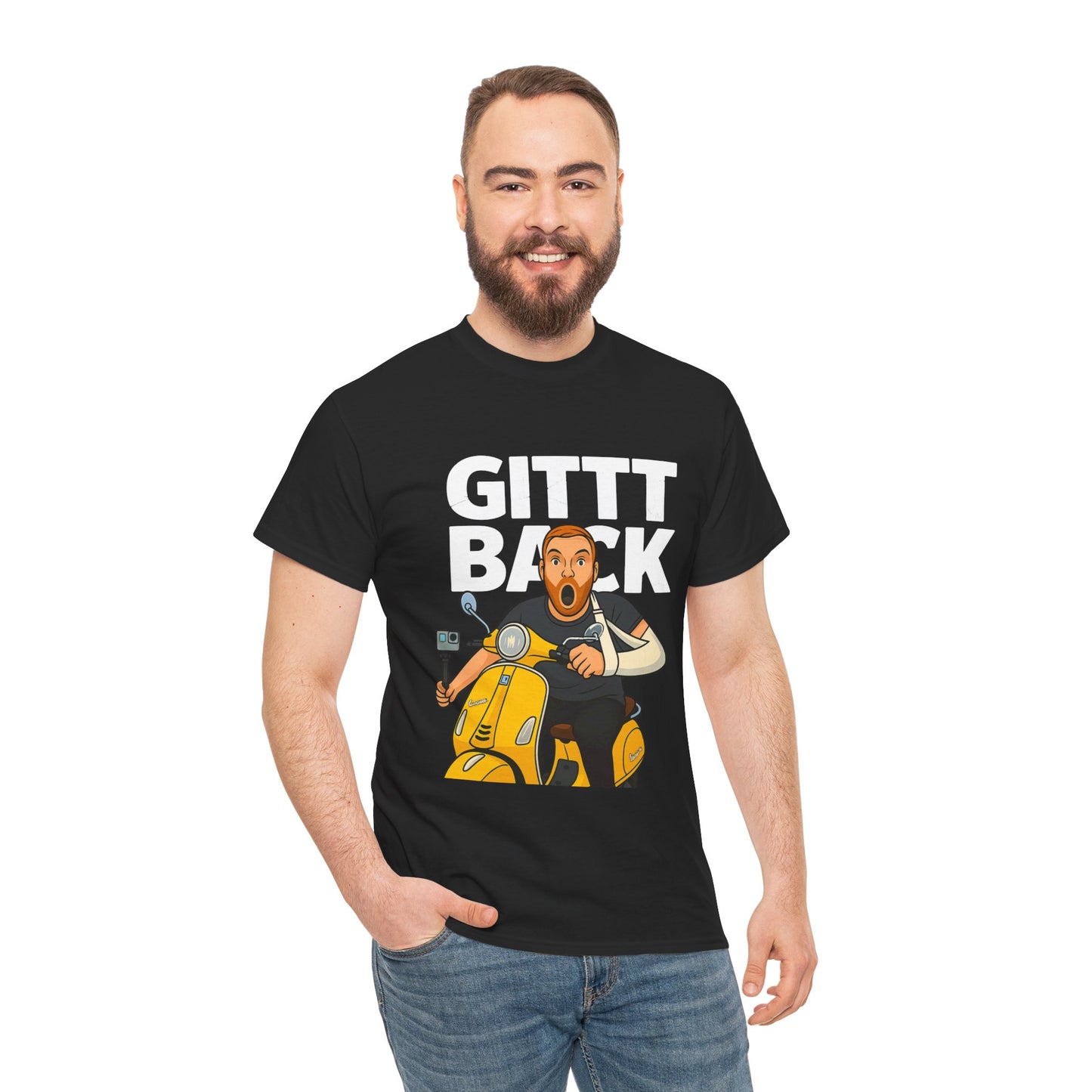 GITT BACK - Unisex Heavy Cotton Tee - Available in All Sizes and Colors