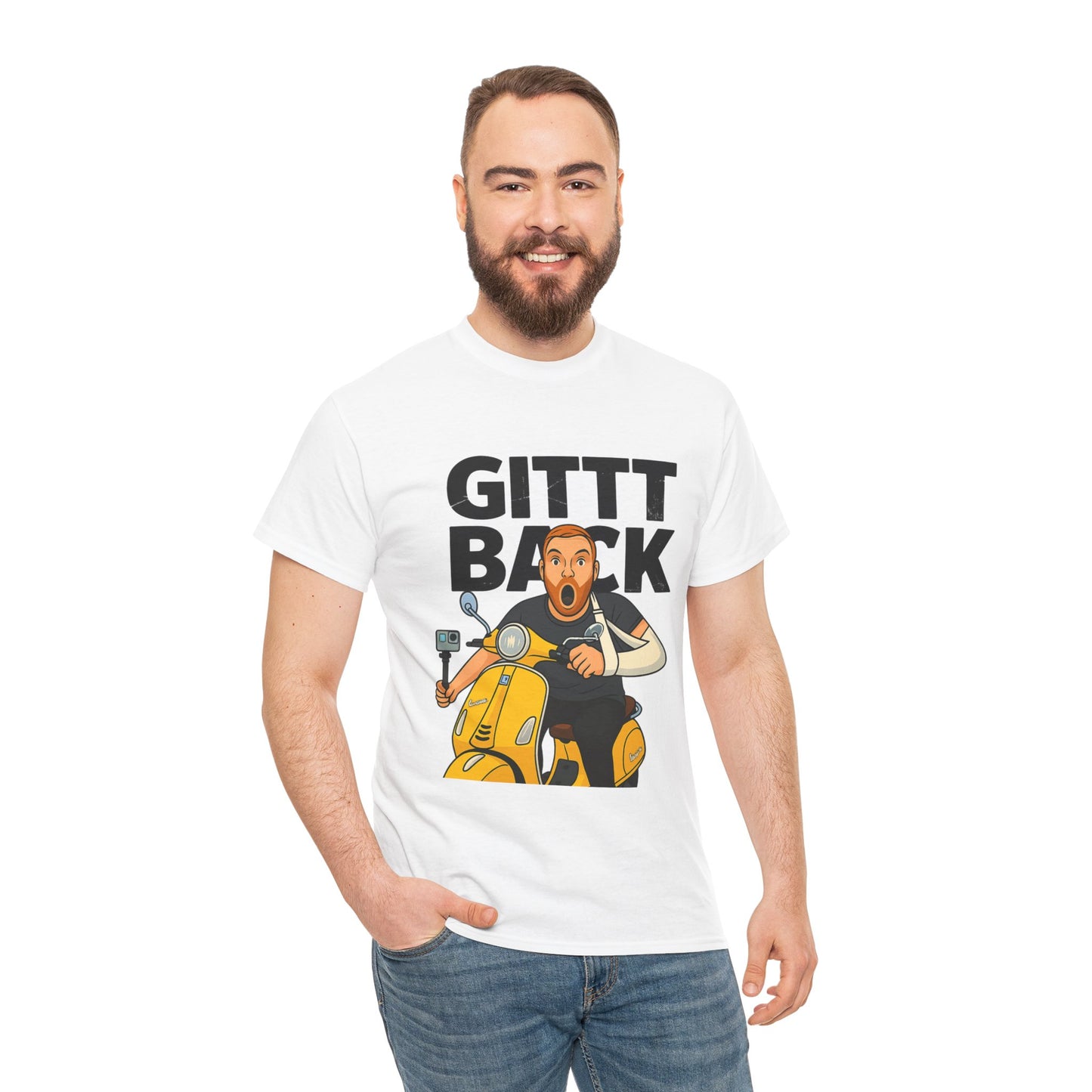 GITT BACK - Unisex Heavy Cotton Tee - Available in All Sizes and Colors