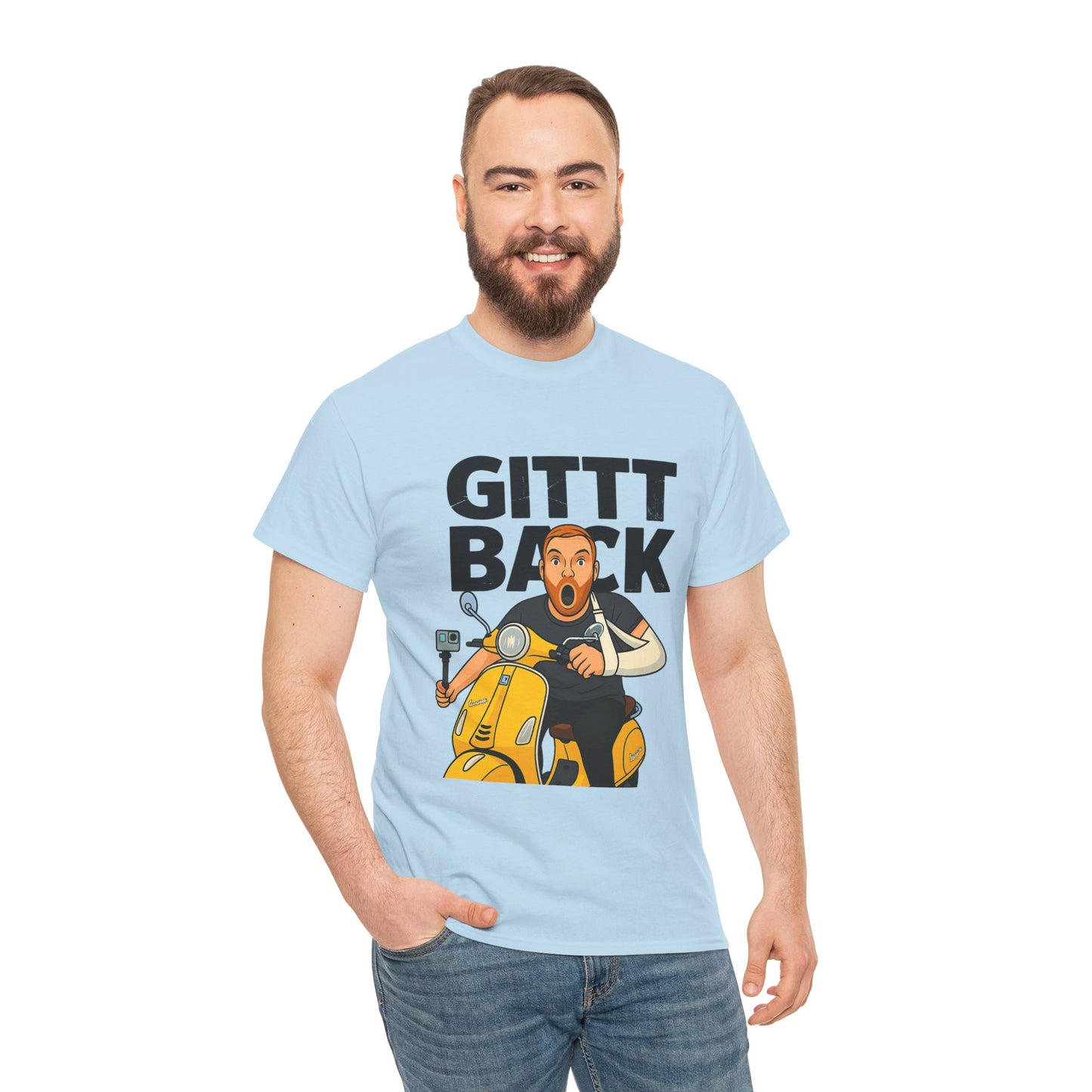 GITT BACK - Unisex Heavy Cotton Tee - Available in All Sizes and Colors
