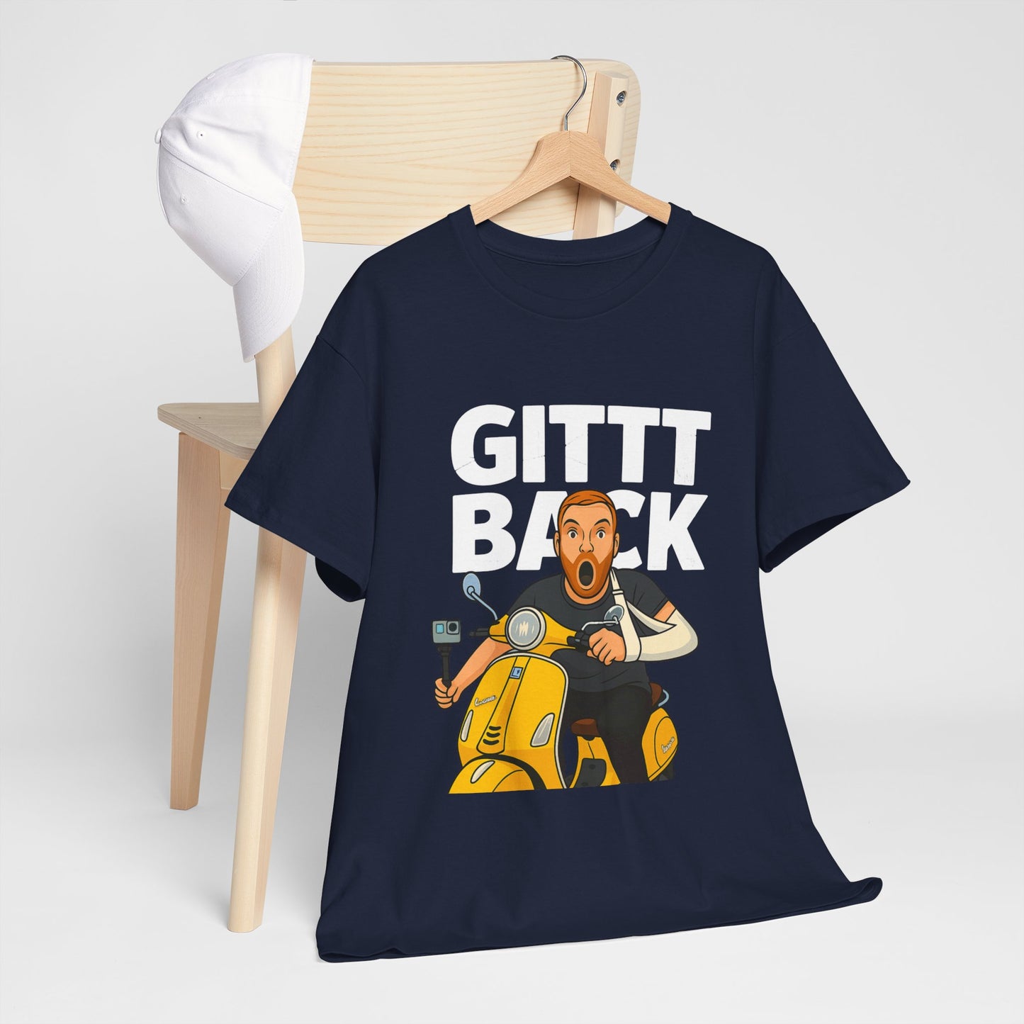 GITT BACK - Unisex Heavy Cotton Tee - Available in All Sizes and Colors