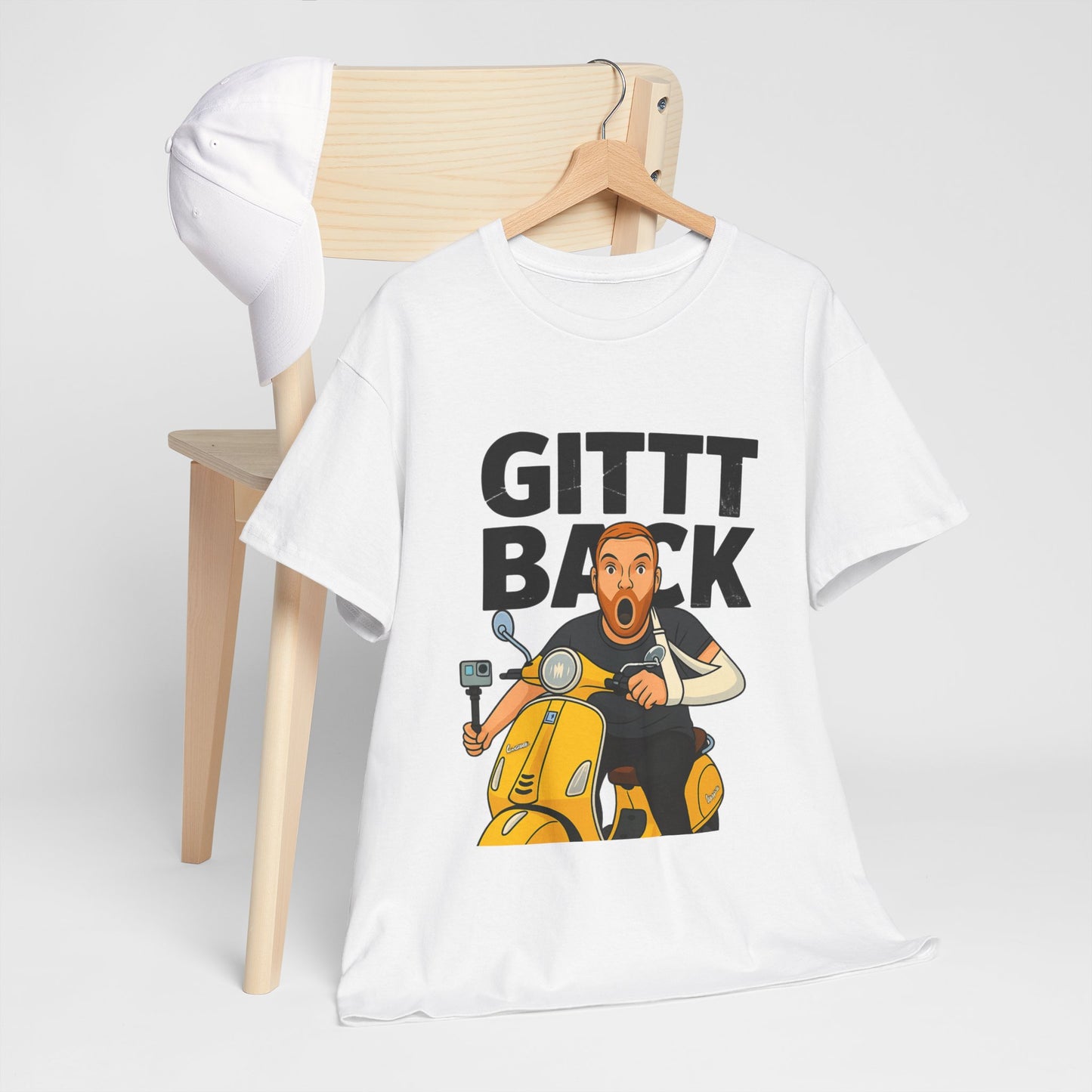 GITT BACK - Unisex Heavy Cotton Tee - Available in All Sizes and Colors