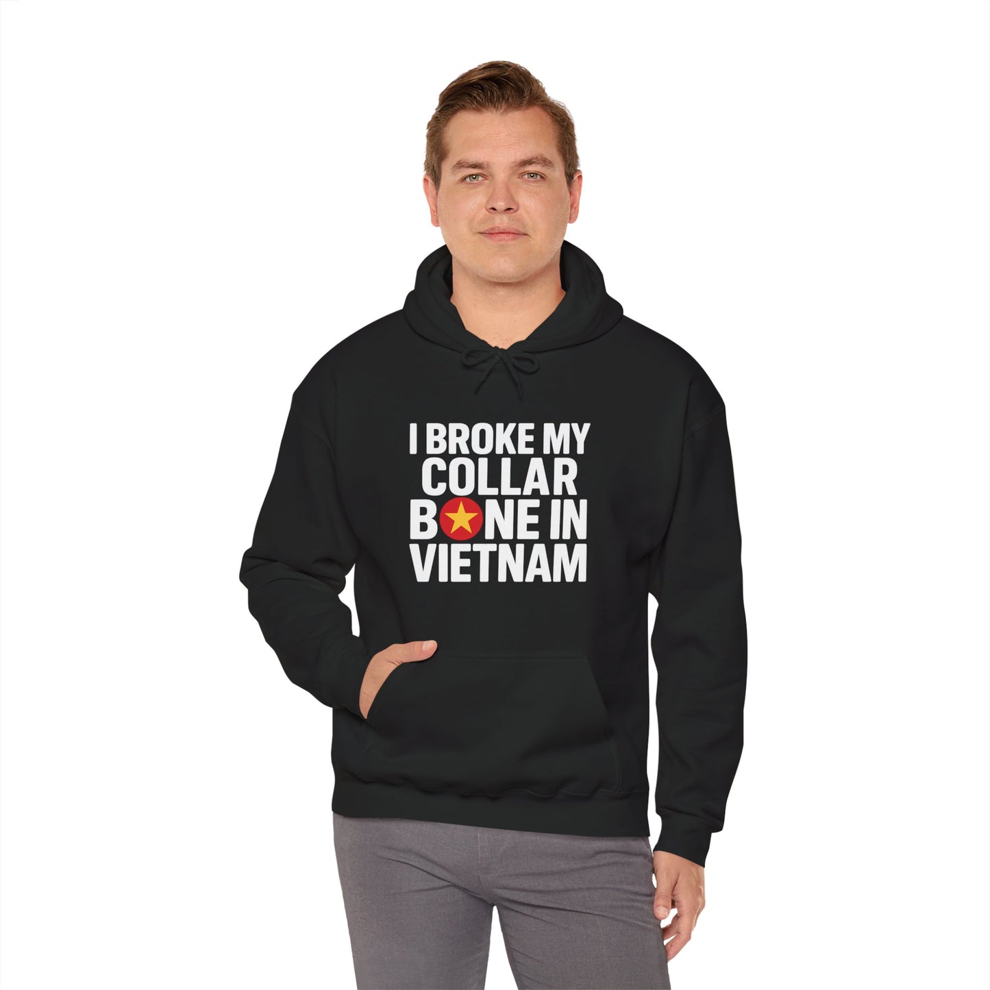 Broke My Collar Bone - Unisex Hoodie - Available in All Sizes and Colors