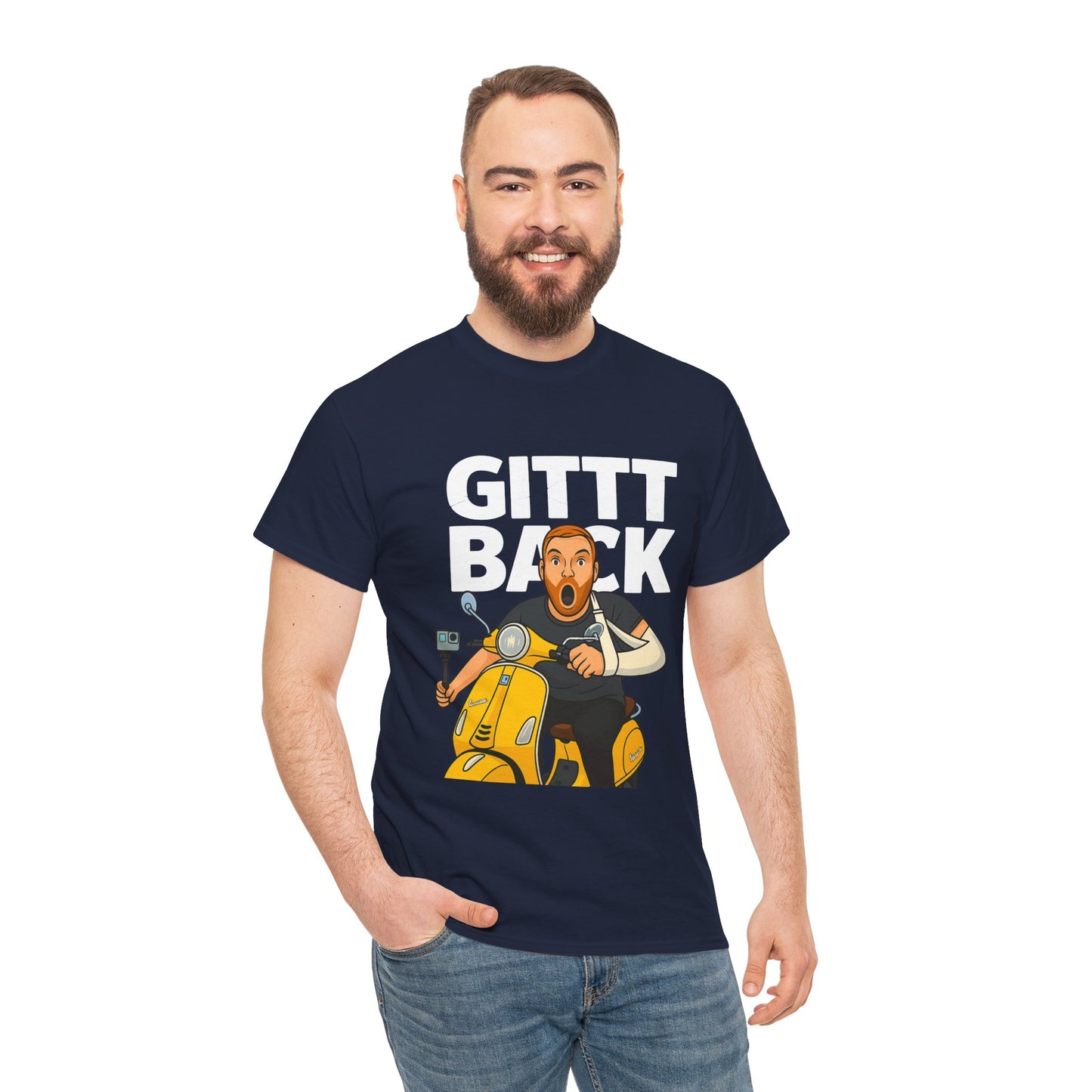GITT BACK - Unisex Heavy Cotton Tee - Available in All Sizes and Colors