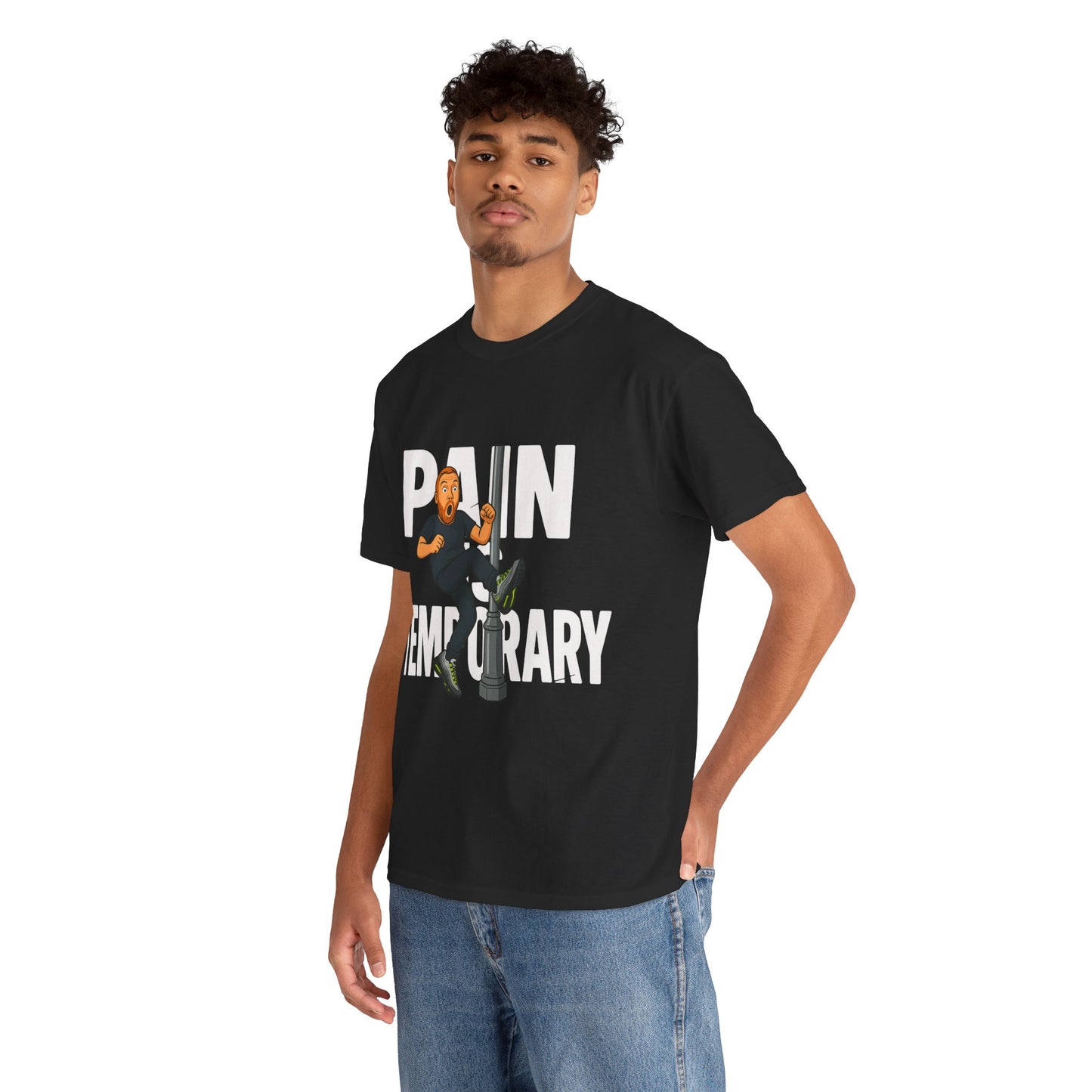Pain is Temporary - Unisex Heavy Cotton Tee - Available in All Sizes and Colors