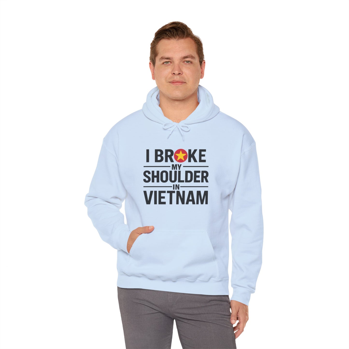 Broke My Shoulder - Unisex Hoodie - Available in All Sizes and Colors