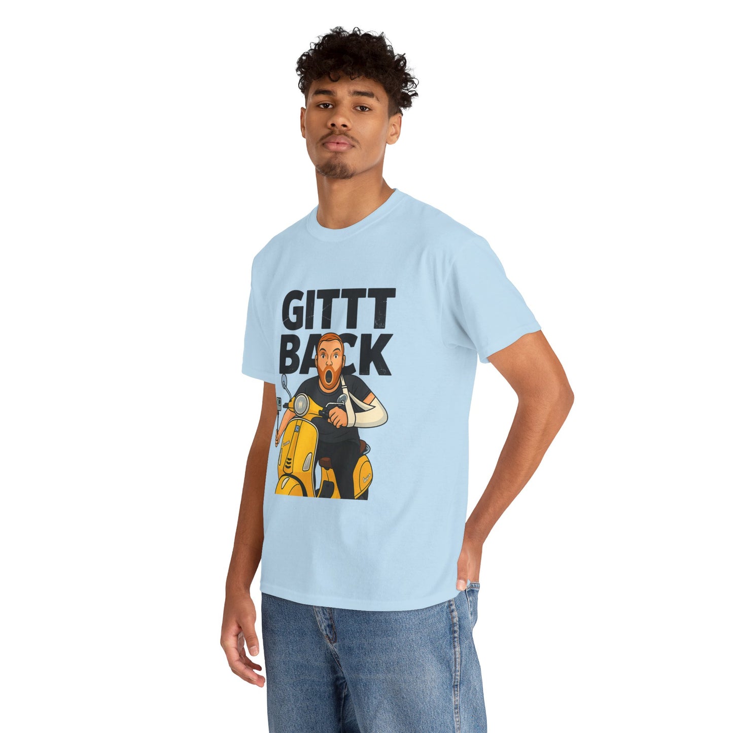 GITT BACK - Unisex Heavy Cotton Tee - Available in All Sizes and Colors