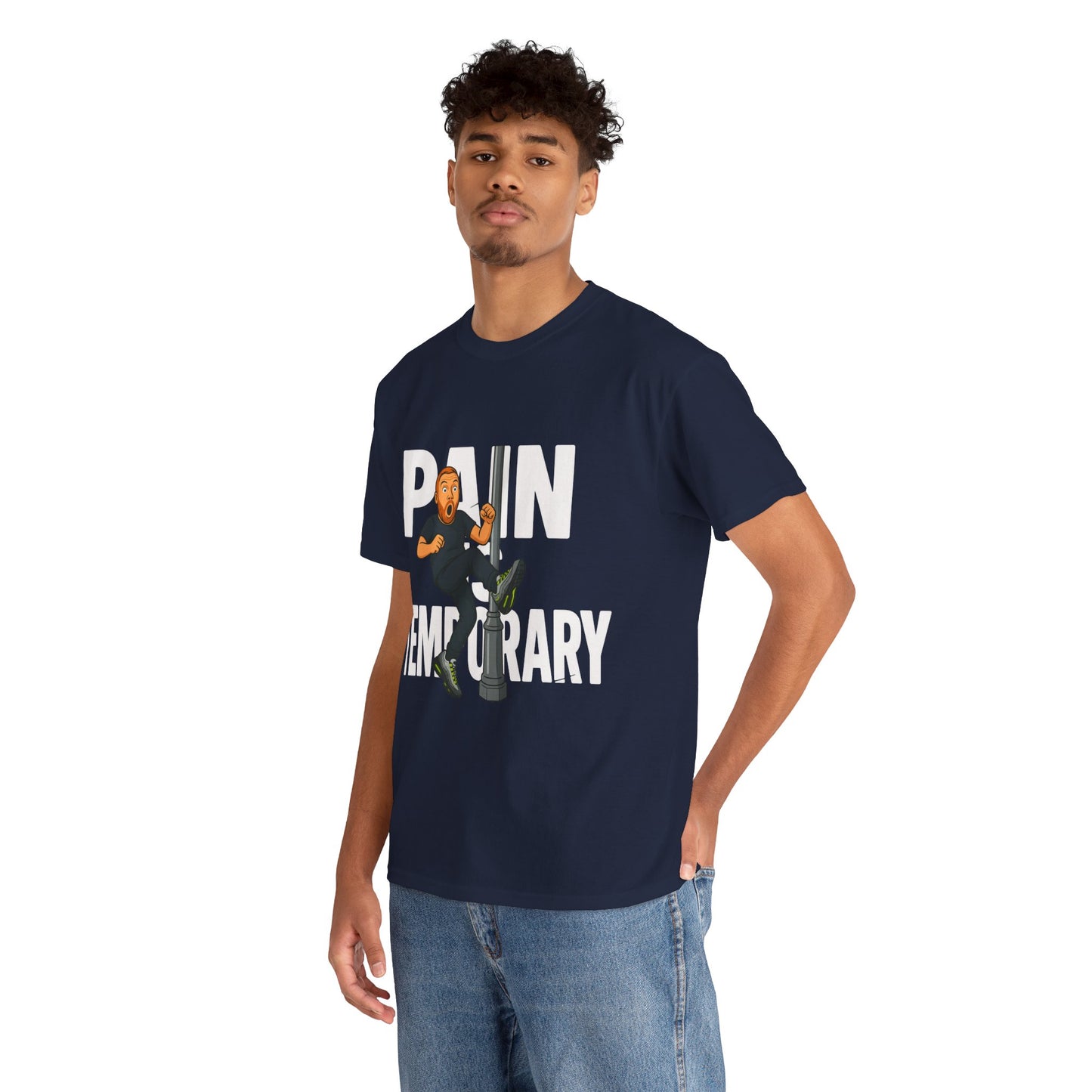 Pain is Temporary - Unisex Heavy Cotton Tee - Available in All Sizes and Colors