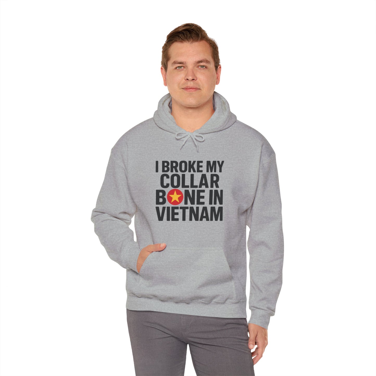Broke My Collar Bone - Unisex Hoodie - Available in All Sizes and Colors