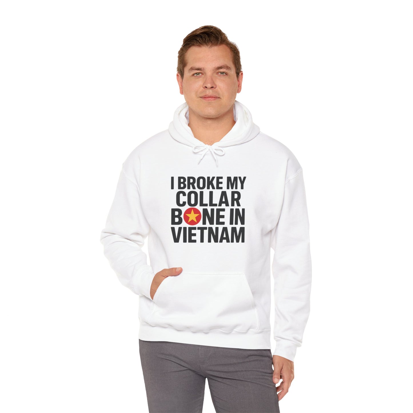 Broke My Collar Bone - Unisex Hoodie - Available in All Sizes and Colors