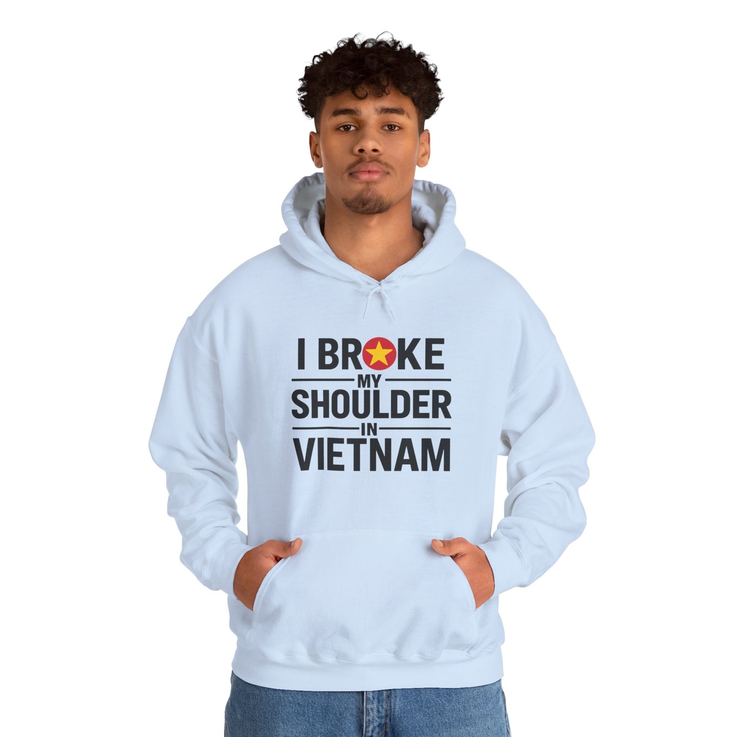 Broke My Shoulder - Unisex Hoodie - Available in All Sizes and Colors