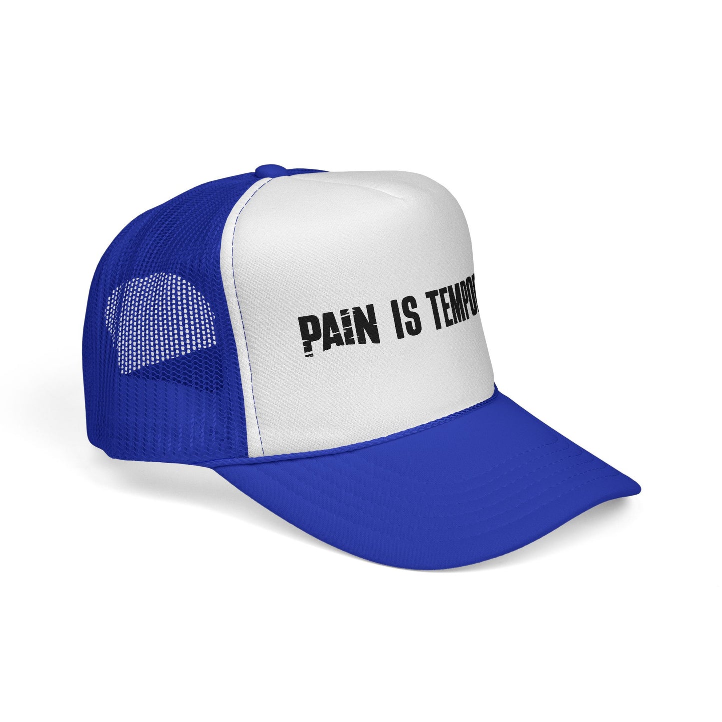 'Pain Is Temporary' Trucker Cap - Motivational Mesh Baseball Hat