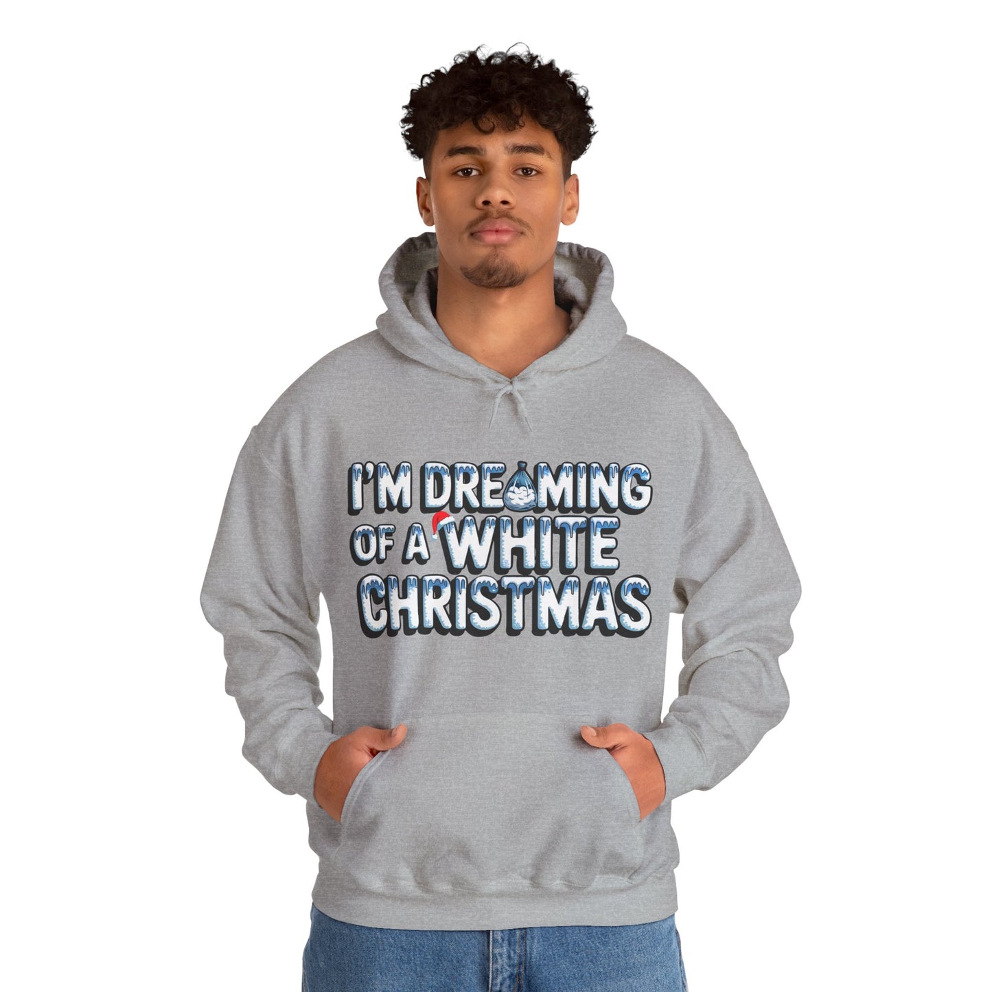 White Christmas Dream - Unisex Hoodie - Available in All Sizes and Colors