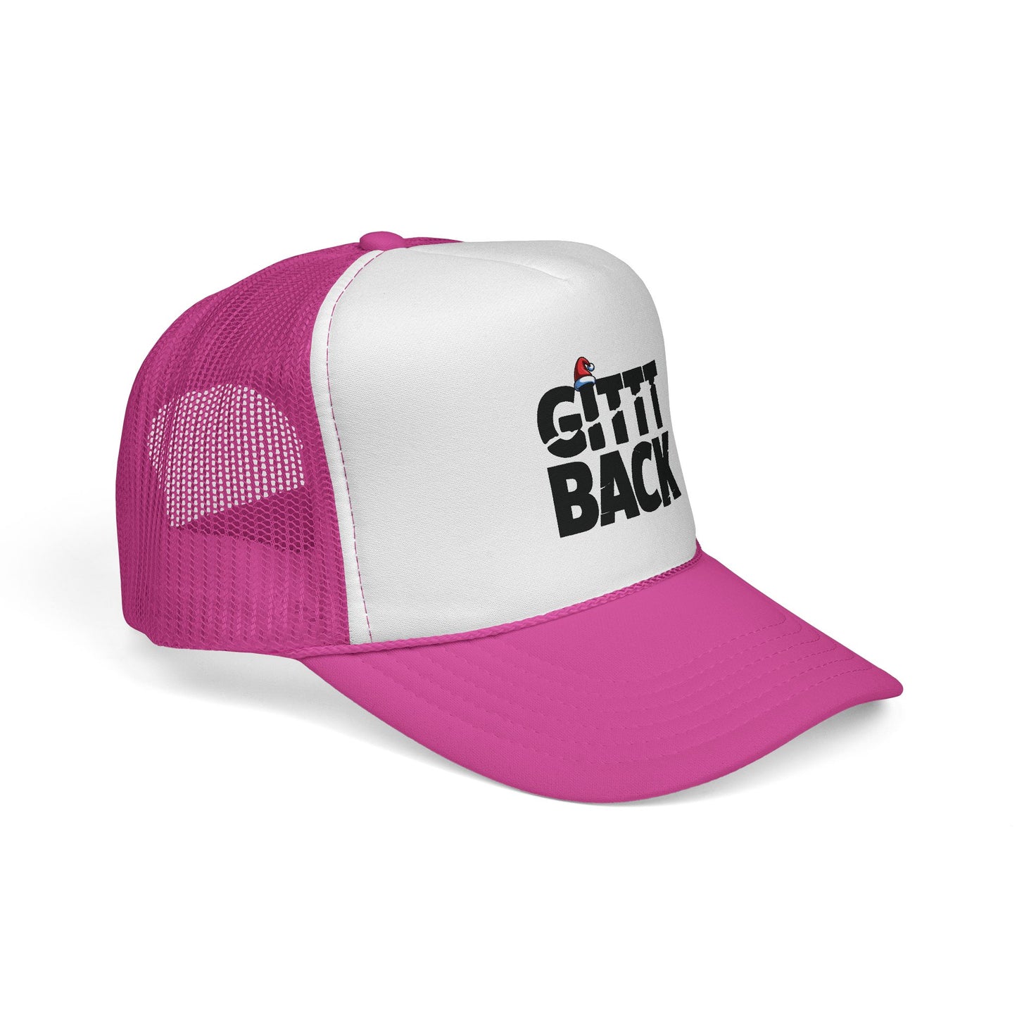 'GITTT BACK' Trucker Cap - Motivational Mesh Baseball Hat