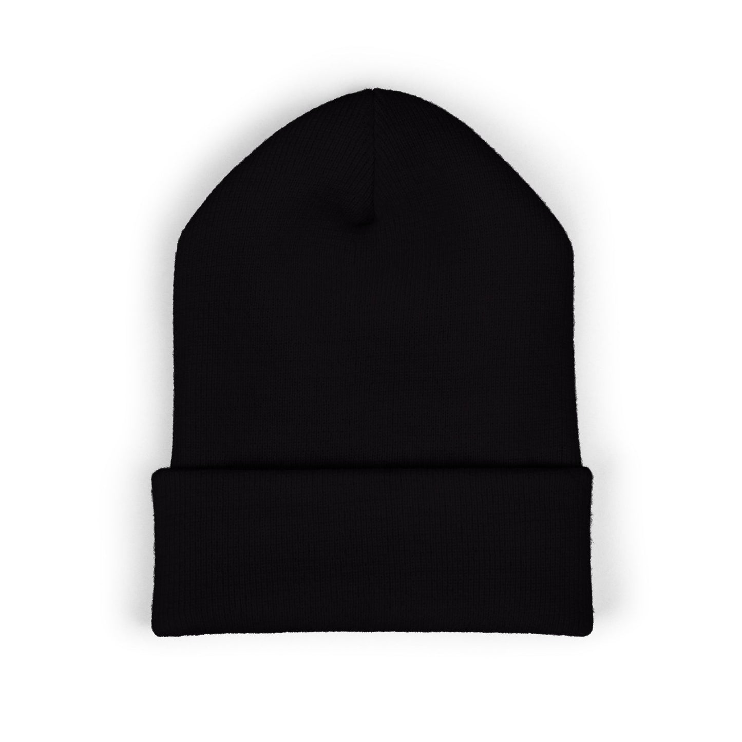 GITTT BACK - Embroidered Cuffed Beanie — Motivational Knit Hat