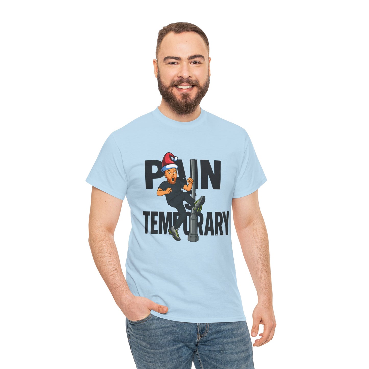 Pain is Temporary - Unisex Heavy Cotton Tee - Available in All Sizes and Colors