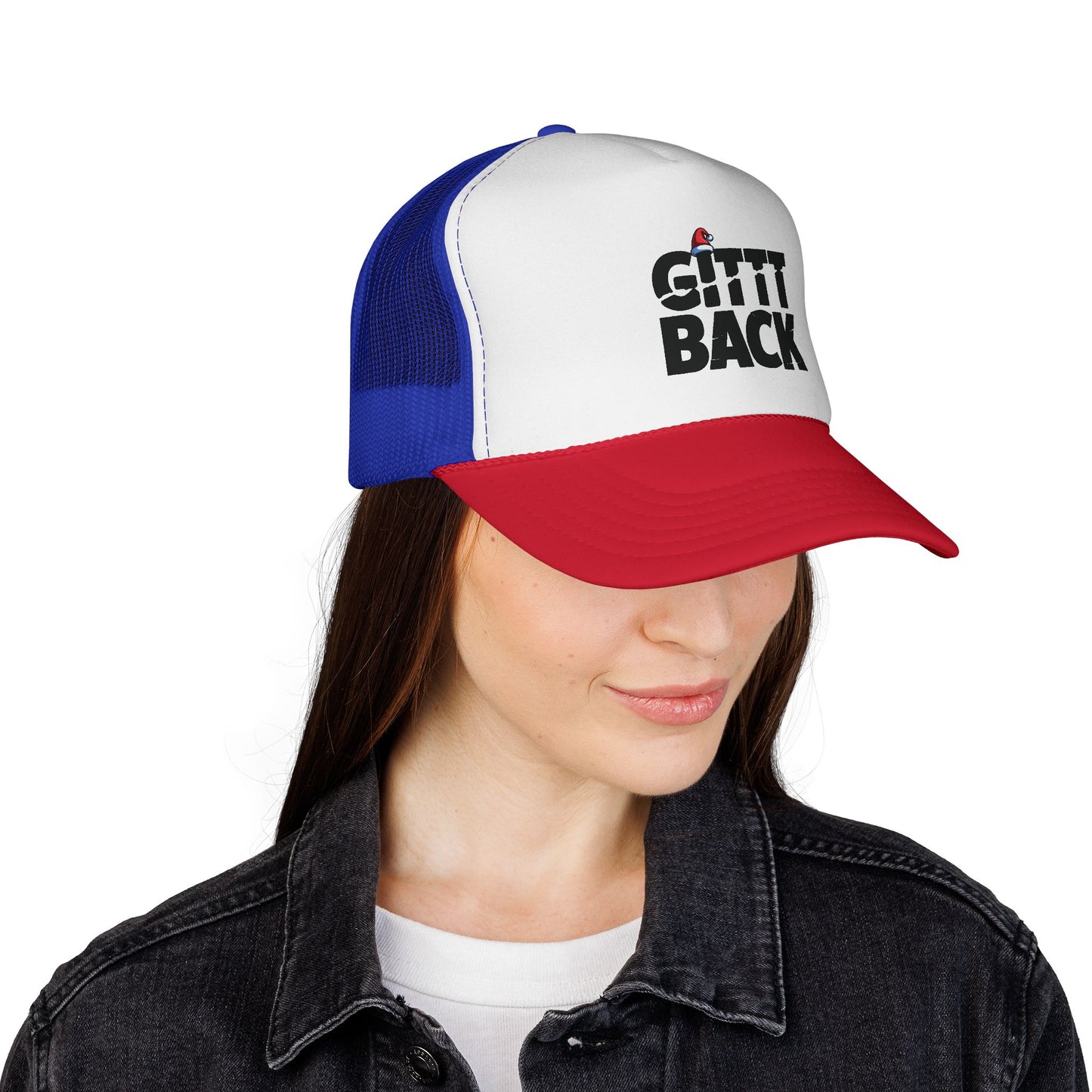 'GITTT BACK' Trucker Cap - Motivational Mesh Baseball Hat