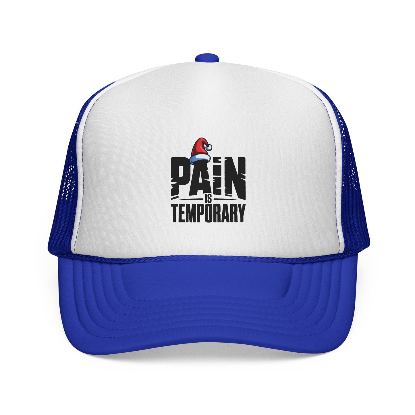 'Pain Is Temporary' Trucker Cap - Motivational Mesh Baseball Hat