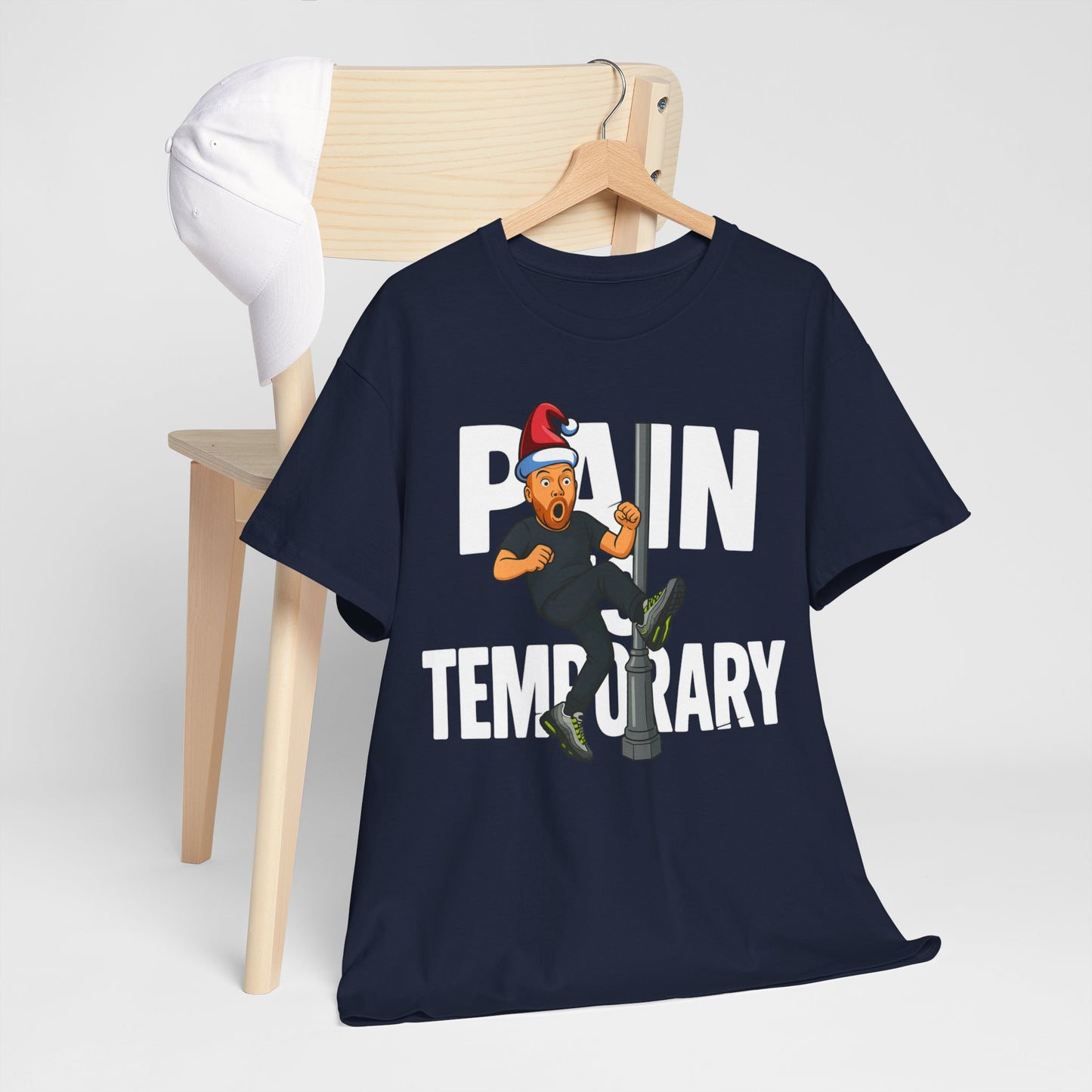 Pain is Temporary - Unisex Heavy Cotton Tee - Available in All Sizes and Colors