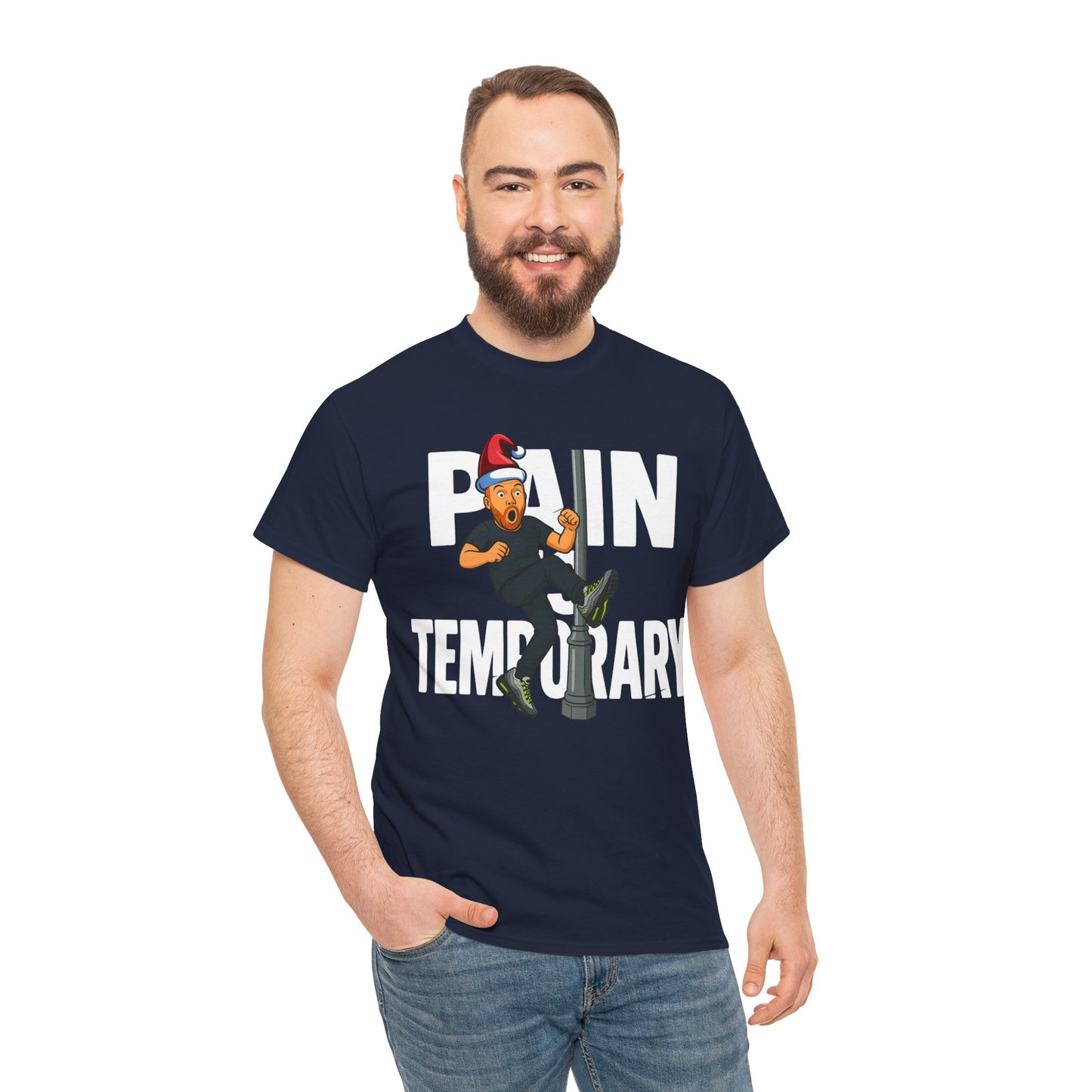 Pain is Temporary - Unisex Heavy Cotton Tee - Available in All Sizes and Colors