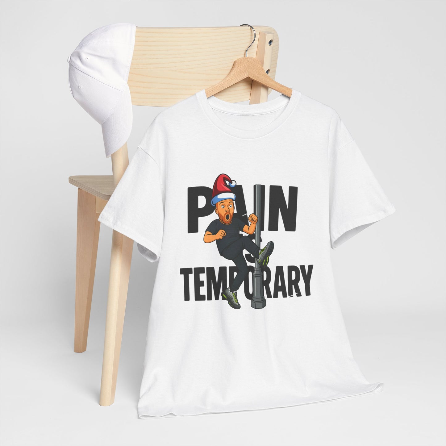 Pain is Temporary - Unisex Heavy Cotton Tee - Available in All Sizes and Colors