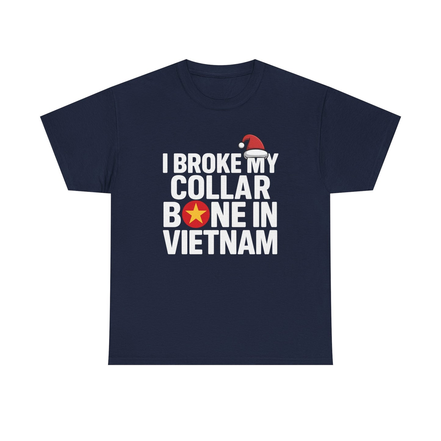 Broke my Collarbone - Unisex Heavy Cotton Tee - Available in All Sizes and Colors