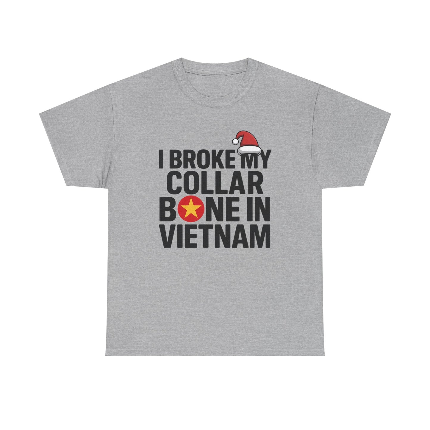Broke my Collarbone - Unisex Heavy Cotton Tee - Available in All Sizes and Colors