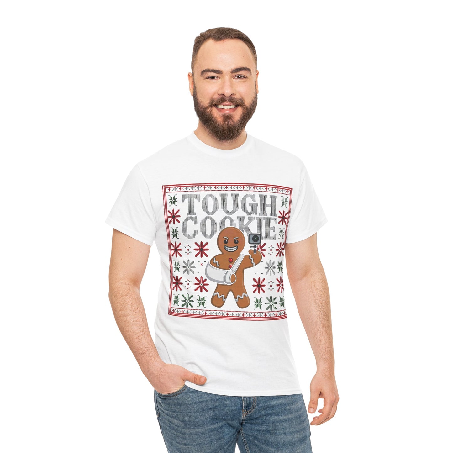 Tough Cookie - Unisex Heavy Cotton Tee - Available in All Sizes and Colors