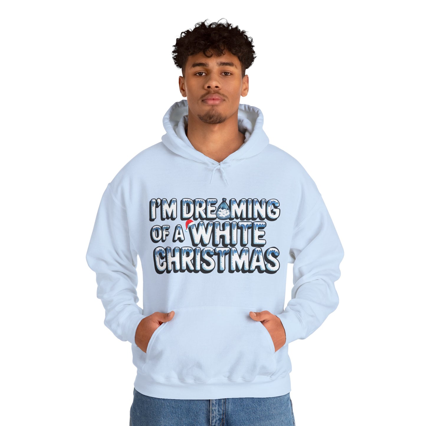 White Christmas Dream - Unisex Hoodie - Available in All Sizes and Colors