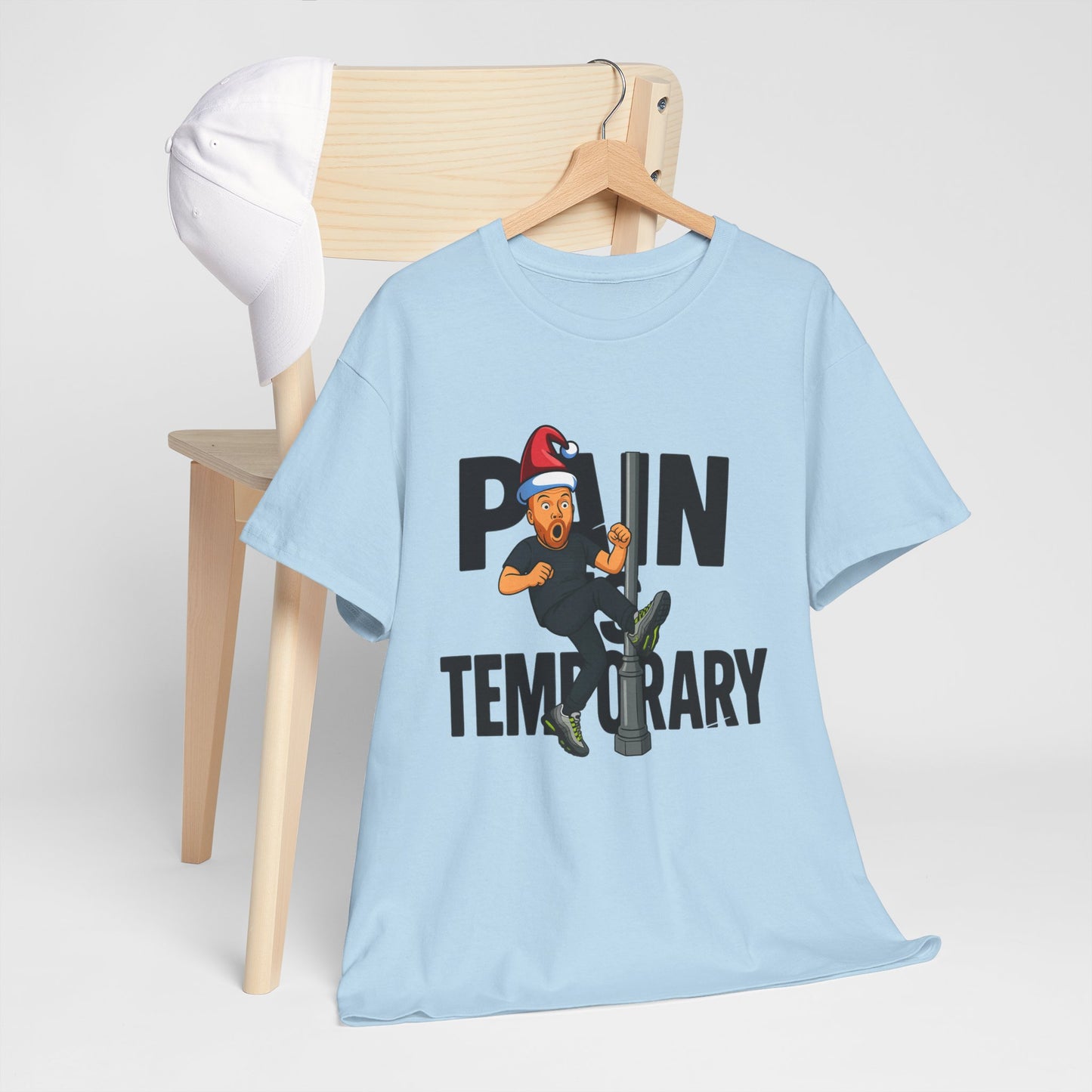 Pain is Temporary - Unisex Heavy Cotton Tee - Available in All Sizes and Colors