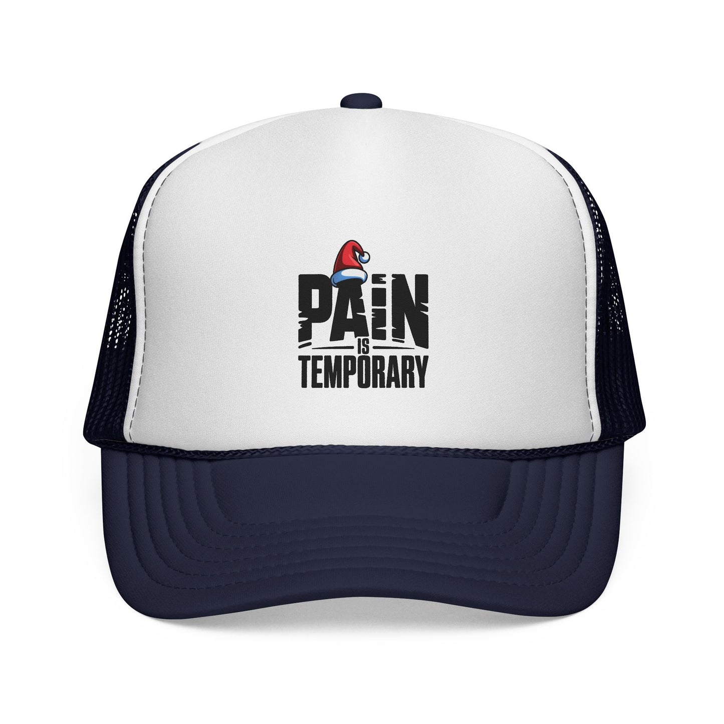 'Pain Is Temporary' Trucker Cap - Motivational Mesh Baseball Hat