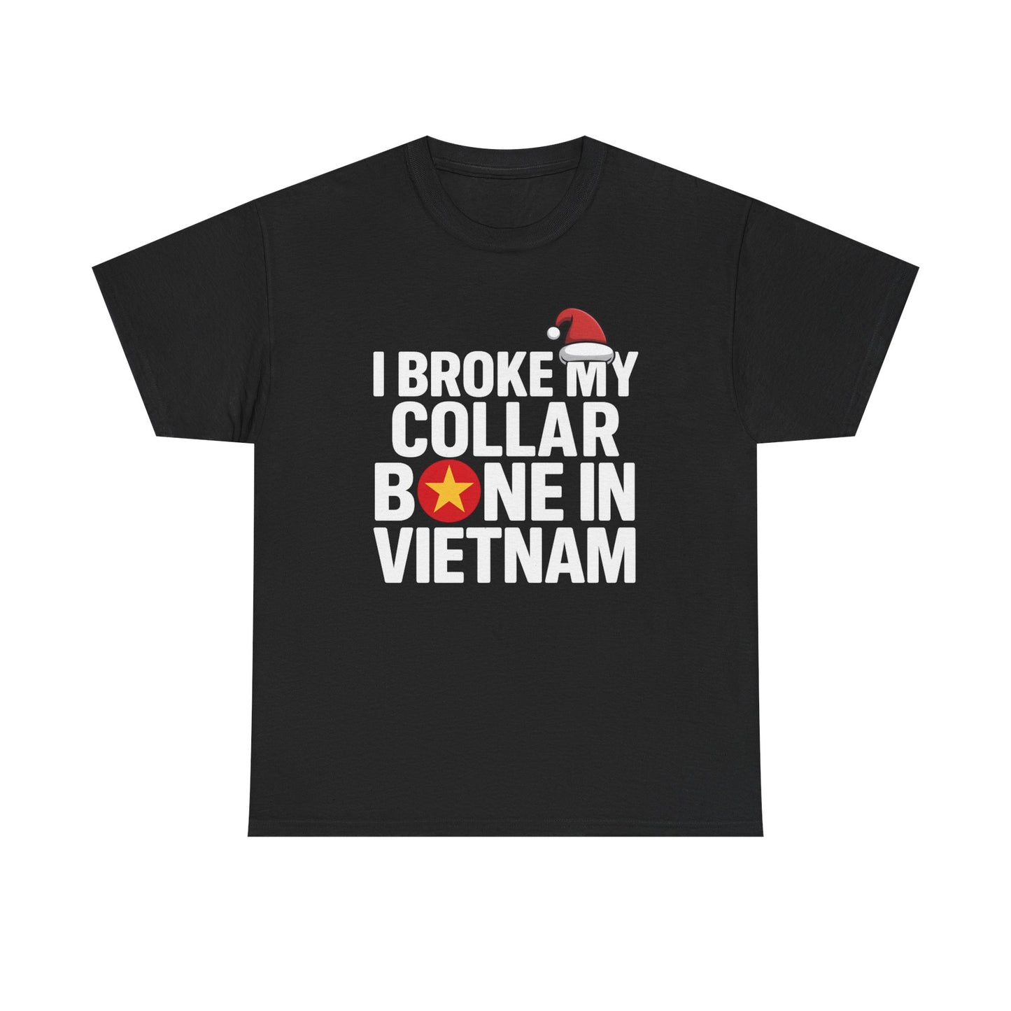 Broke my Collarbone - Unisex Heavy Cotton Tee - Available in All Sizes and Colors